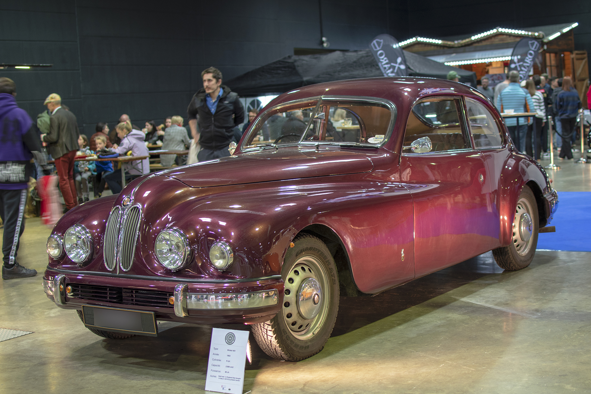 Bristol 401 1953 - Auto Jumble 2024, Luxembourg, all thing classic