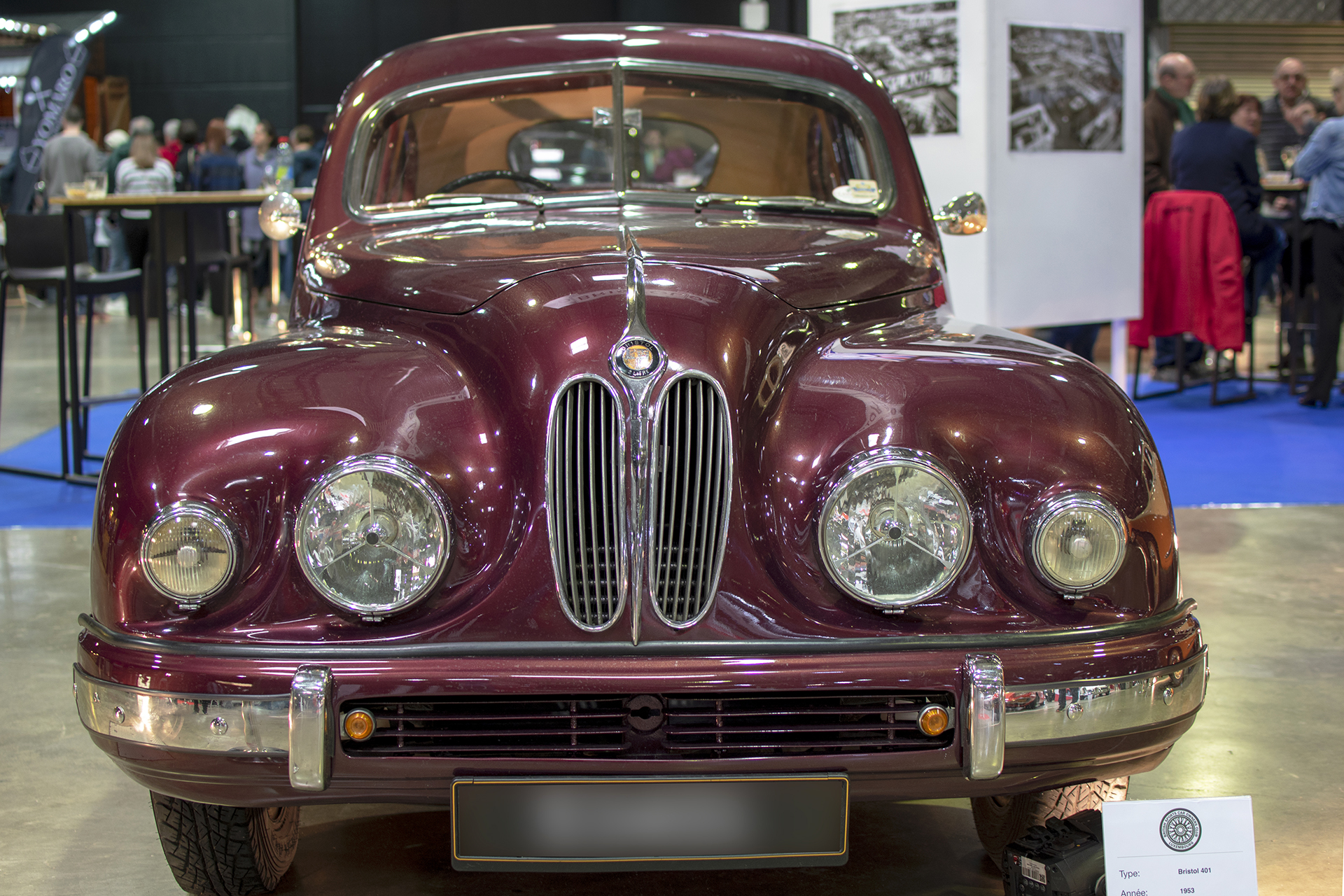 Bristol 401 1953 - Auto Jumble 2024, Luxembourg, all thing classic