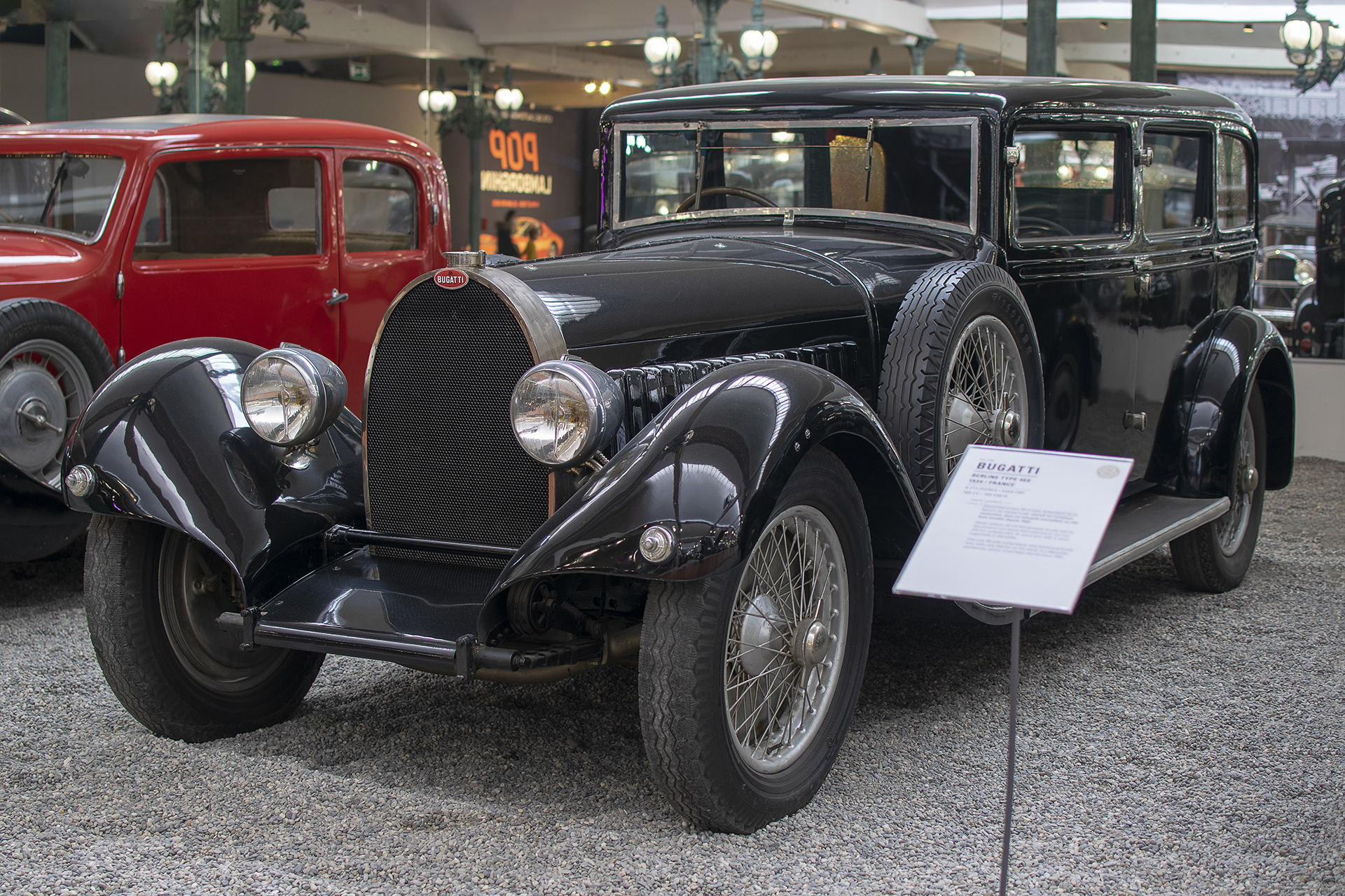 Bugatti Type 46 limousine 1930 - Cité de l'automobile, Collection Schlumpf, Mulhouse