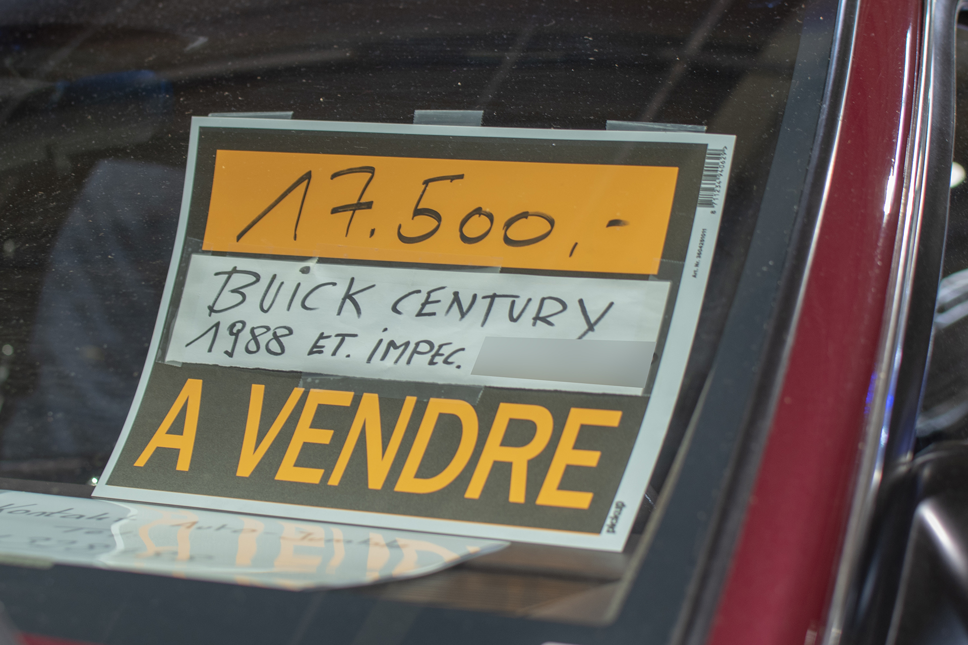 Buick Century V 1988 - LOF, Auto Jumble ,2026, Luxembourg, all thing classic, Japan classic