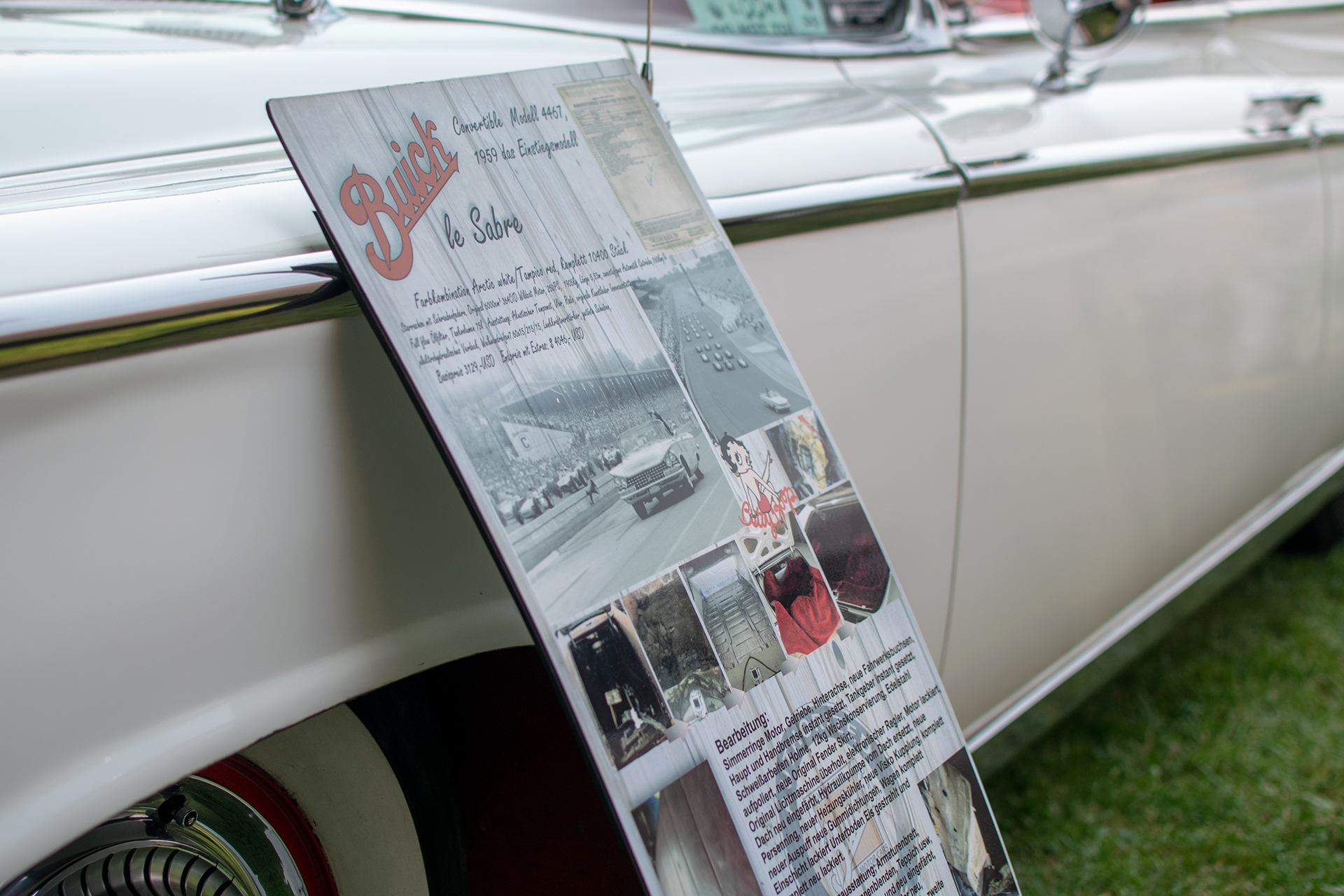 Buick LeSabre I convertible 1959 infos - Automania 2022 , Lac de Creutzwald