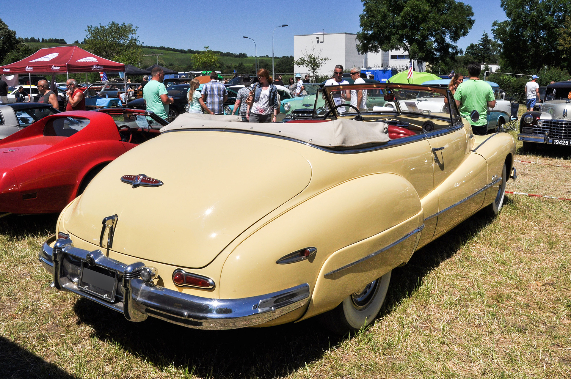 Buick Super II arrière - American Roadrunners 2018, Stadtbredimus