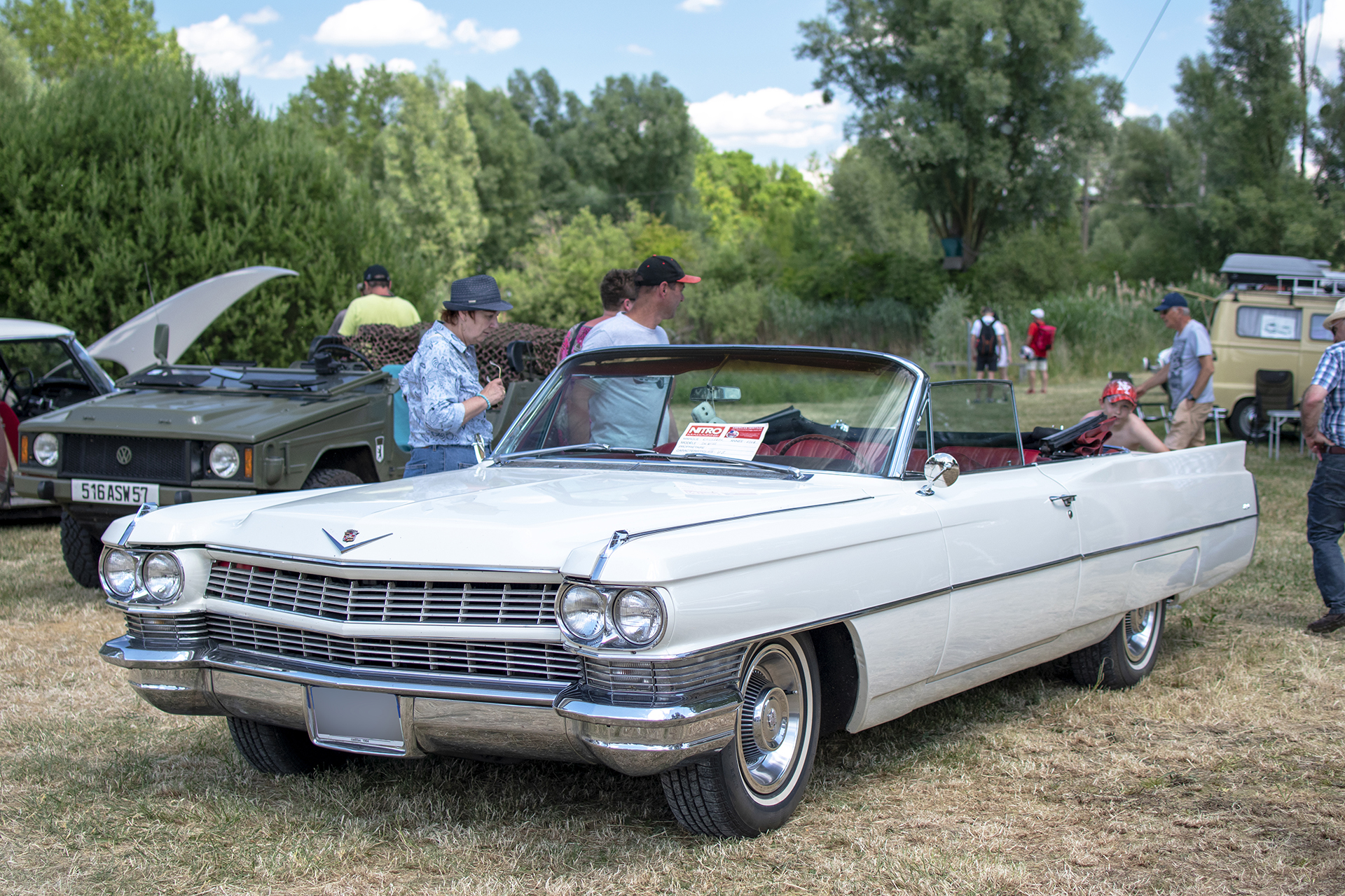 Cadillac de Ville II - Rétro Meus'Auto ,2023, Heudicourt, Lac de la Madine