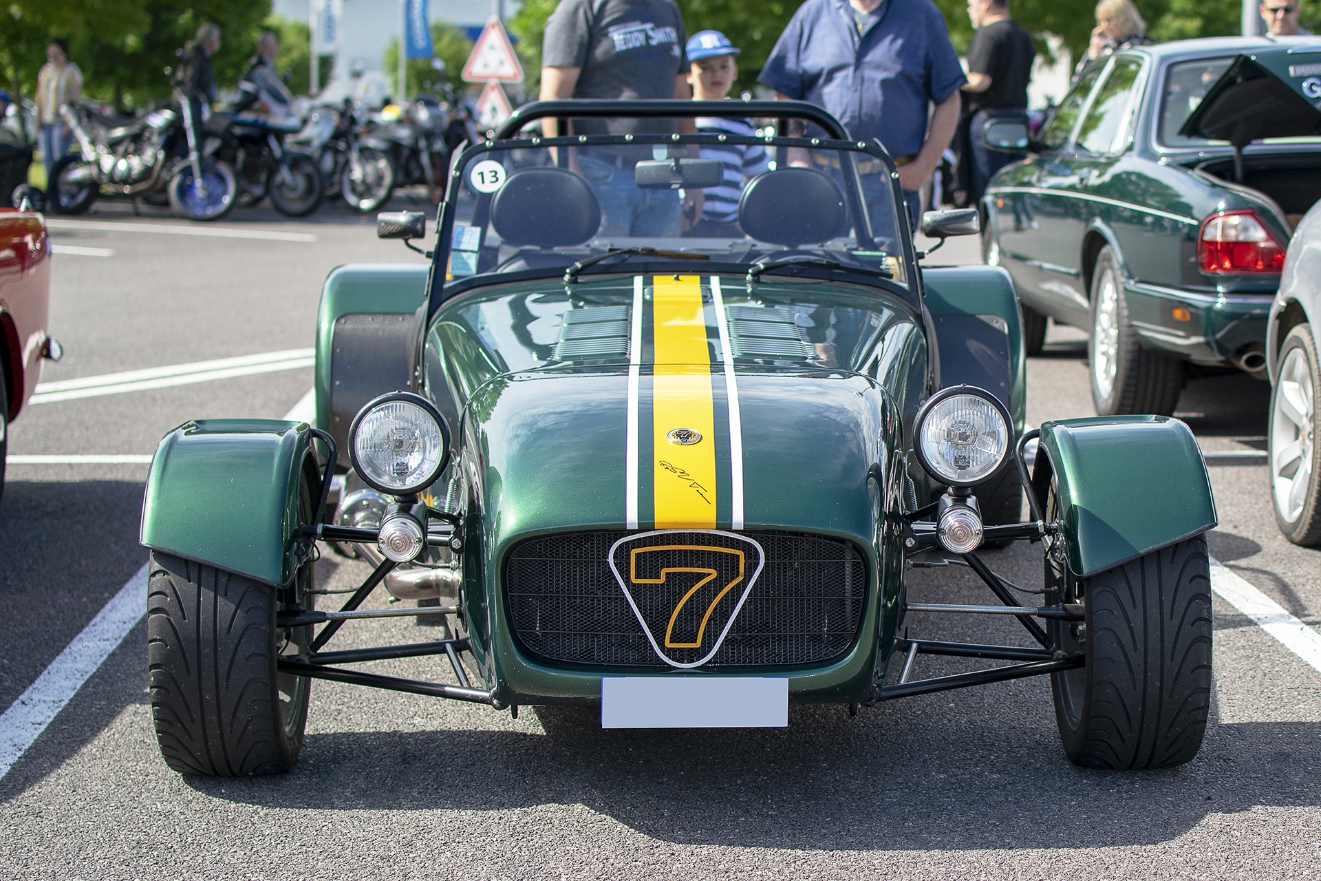 Caterham Seven CSR 175 F1 2012 front - Autos Mythiques 57, Thionville, 2019