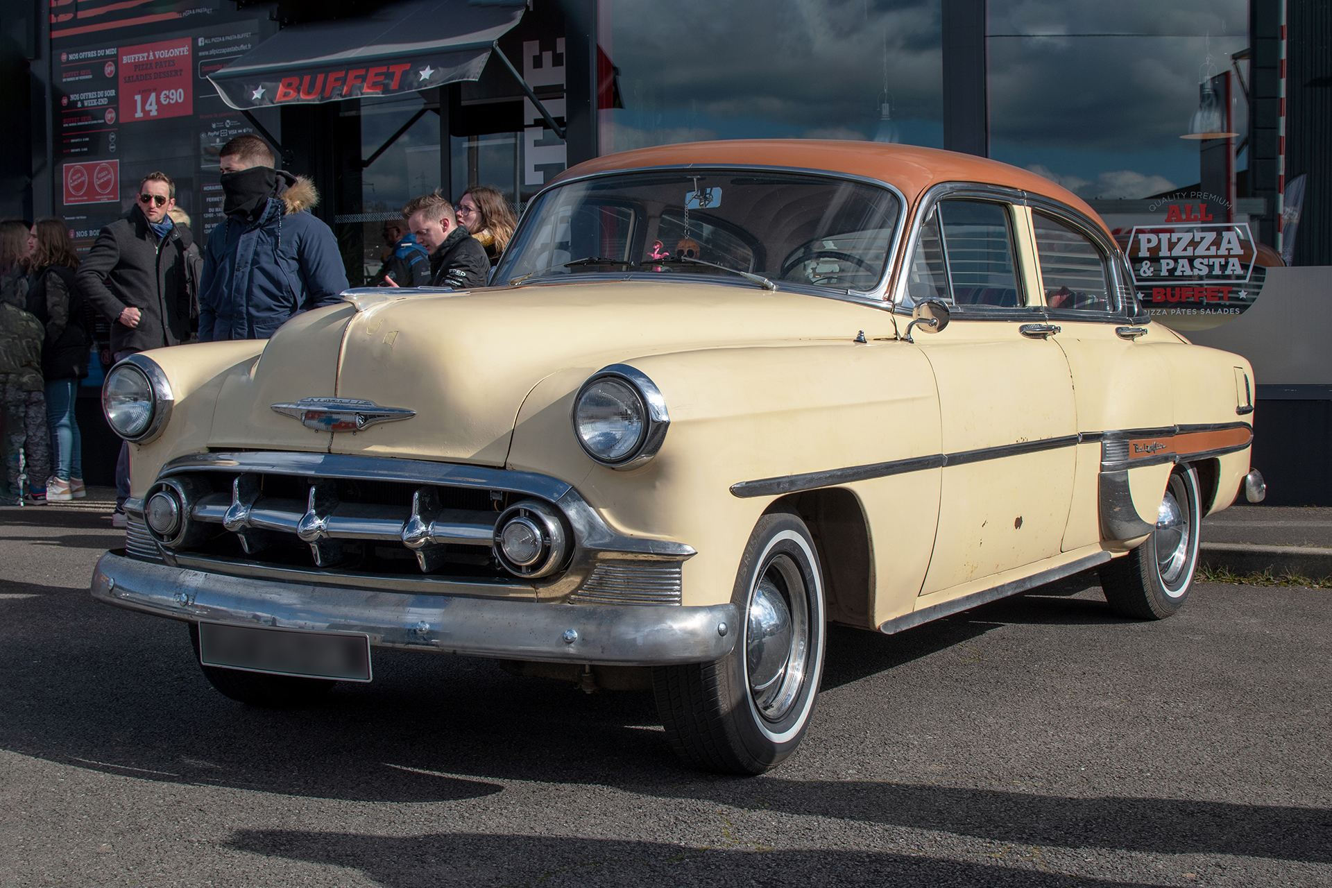 Chevrolet Bel Air I - JRS Car Passion , Paye ta crêpe , Terville , février ,2023