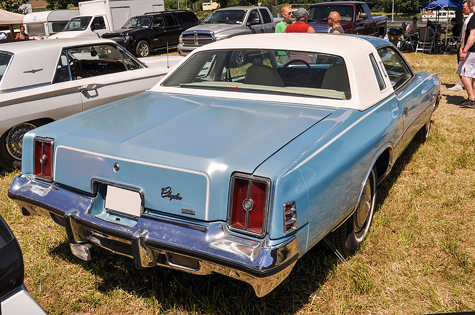 Chrysler Cordoba I 1975 arrière - American Roadrunners 2018, Stadtbredimus