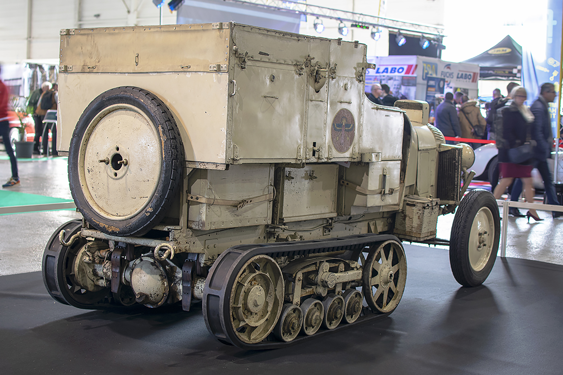  Citroën-Kégresse P17 arrière - Salon ,Auto-Moto Classic, Metz, 2019