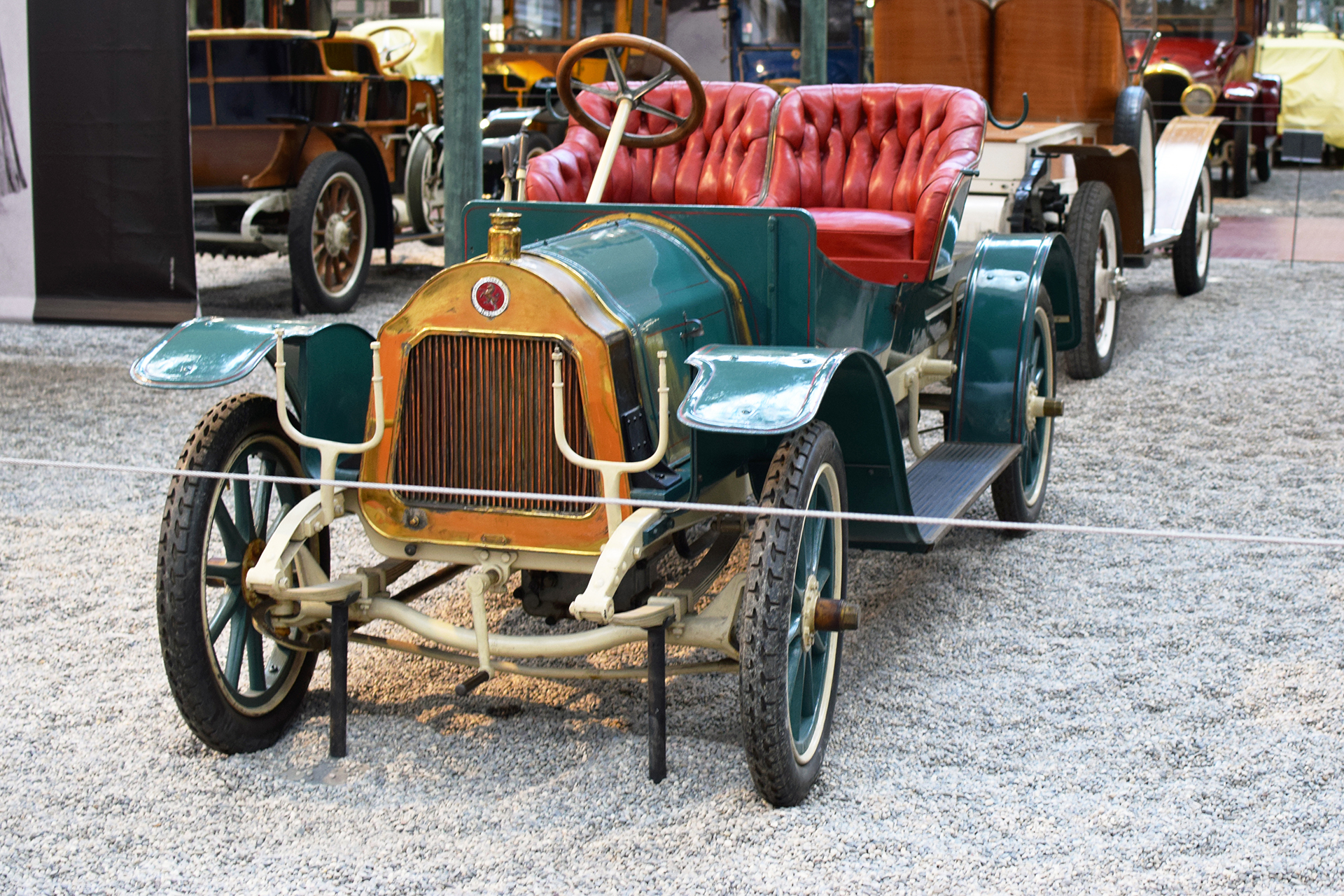 Corre La Licorne type J biplace sport 1906 - Cité de l'automobile, Collection Schlumpf, Mulhouse