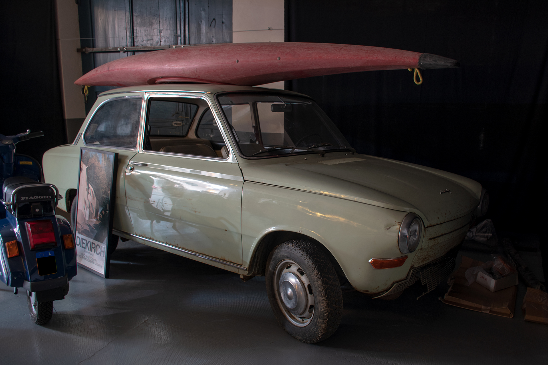 DAF  44 - Conservatoire National de Véhicules Historiques, Diekirch, exposition Départ en Vacances, 2022-2023