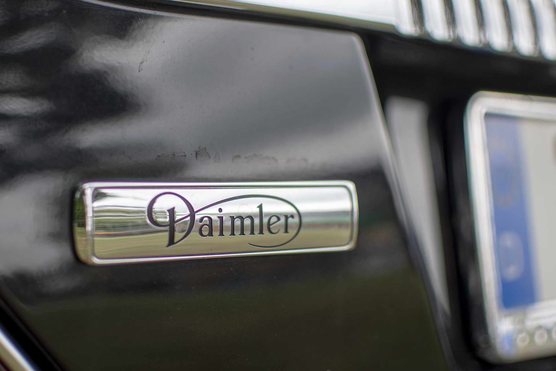 Daimler Super Eight logo - DreamCars Festival ,2023 ,Schwebsange ,port