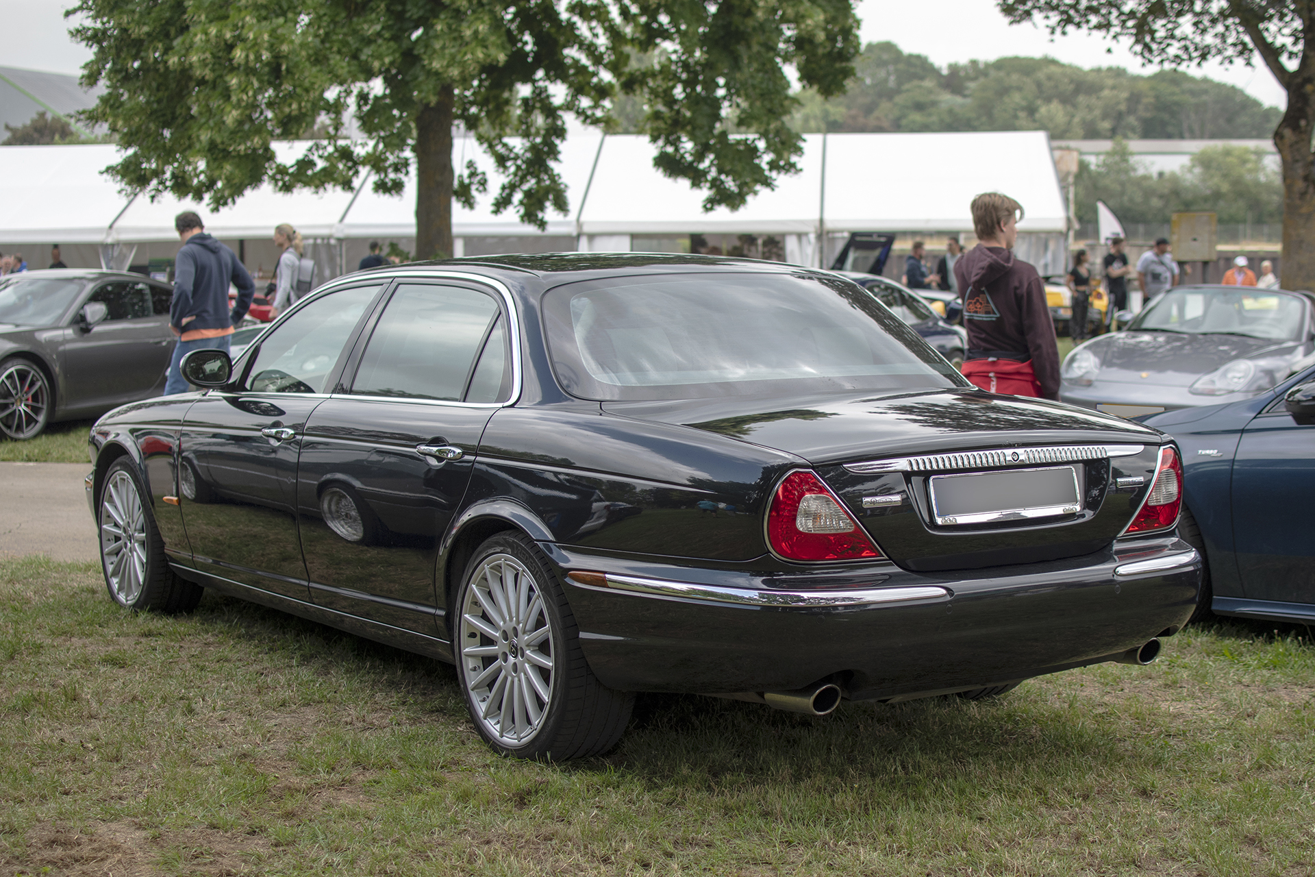 Daimler Super Eight arrière - DreamCars Festival ,2023 ,Schwebsange ,port