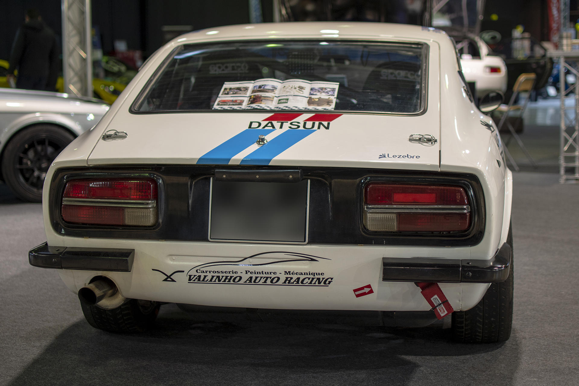 Datsun  Fairlady Z 240Z de compétition back  - International Motor Show ,2023 ,Luxembourg