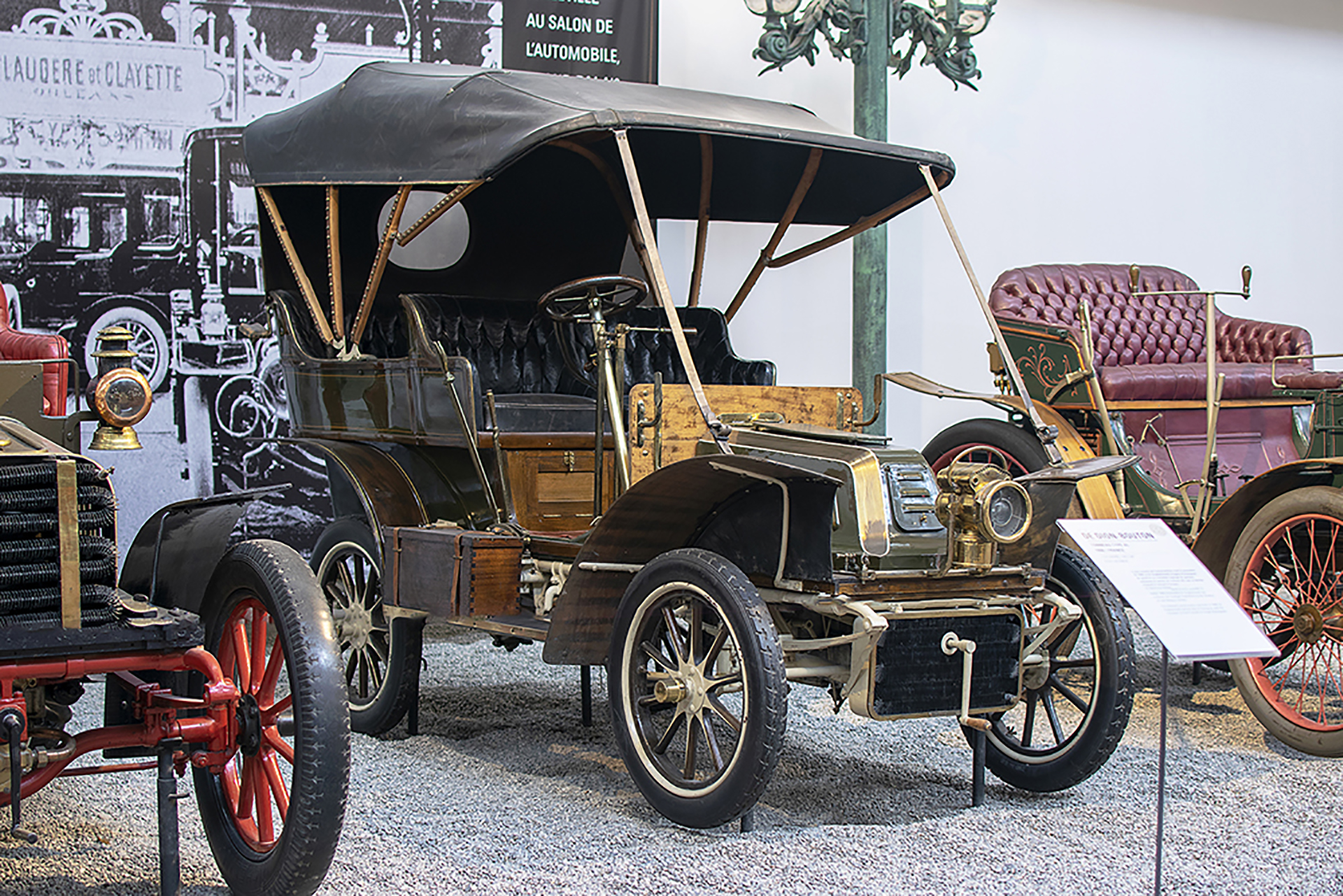 De Dion-Bouton type AL tonneau 1906 - Cité de l'automobile, Collection Schlumpf, Mulhouse, 2020 