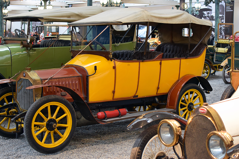 De Dion Bouton DH coupé Chauffeur 1912 - Cité de l'automobile, Collection Schlumpf, Mulhouse