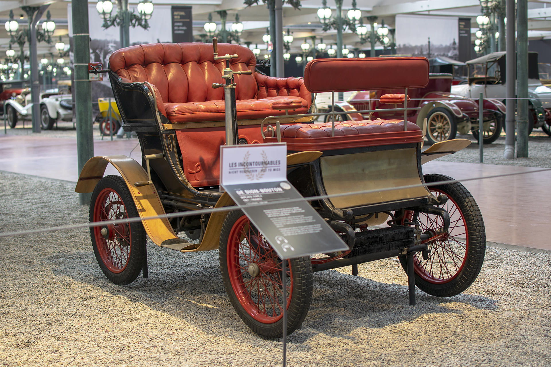 De Dion-Bouton type E biplace 1901 - Cité de l'automobile, Collection Schlumpf, Mulhouse, 2020 