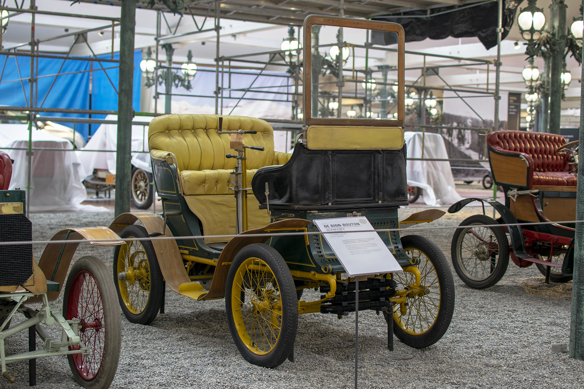 De Dion-Bouton type G Vis à Vis 1901 - Cité de l'automobile, Collection Schlumpf, Mulhouse, 2020