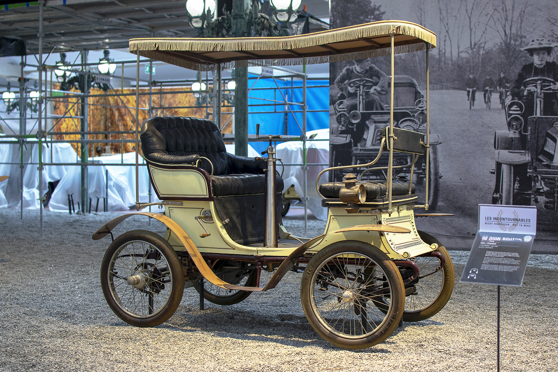 De Dion-Bouton type L biplace 1901 - Cité de l'automobile, Collection Schlumpf, Mulhouse, 2020