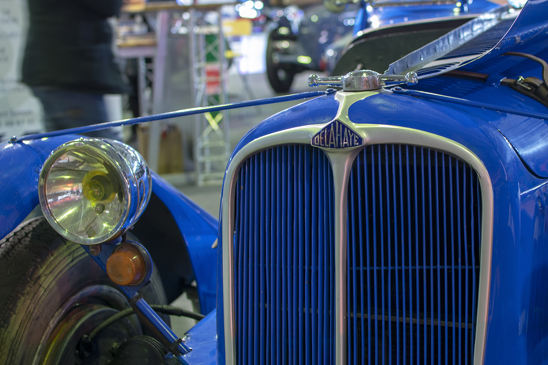Delahaye type 135 1937 Blasquez logo - International Motor Show ,Luxembourg  ,2021