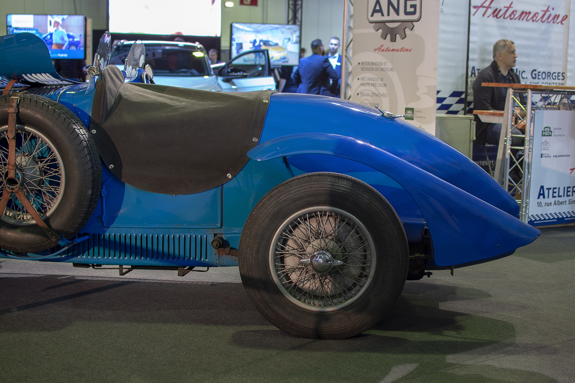Delahaye type 135 1937 Blasquez arrière - International Motor Show ,Luxembourg  ,2021