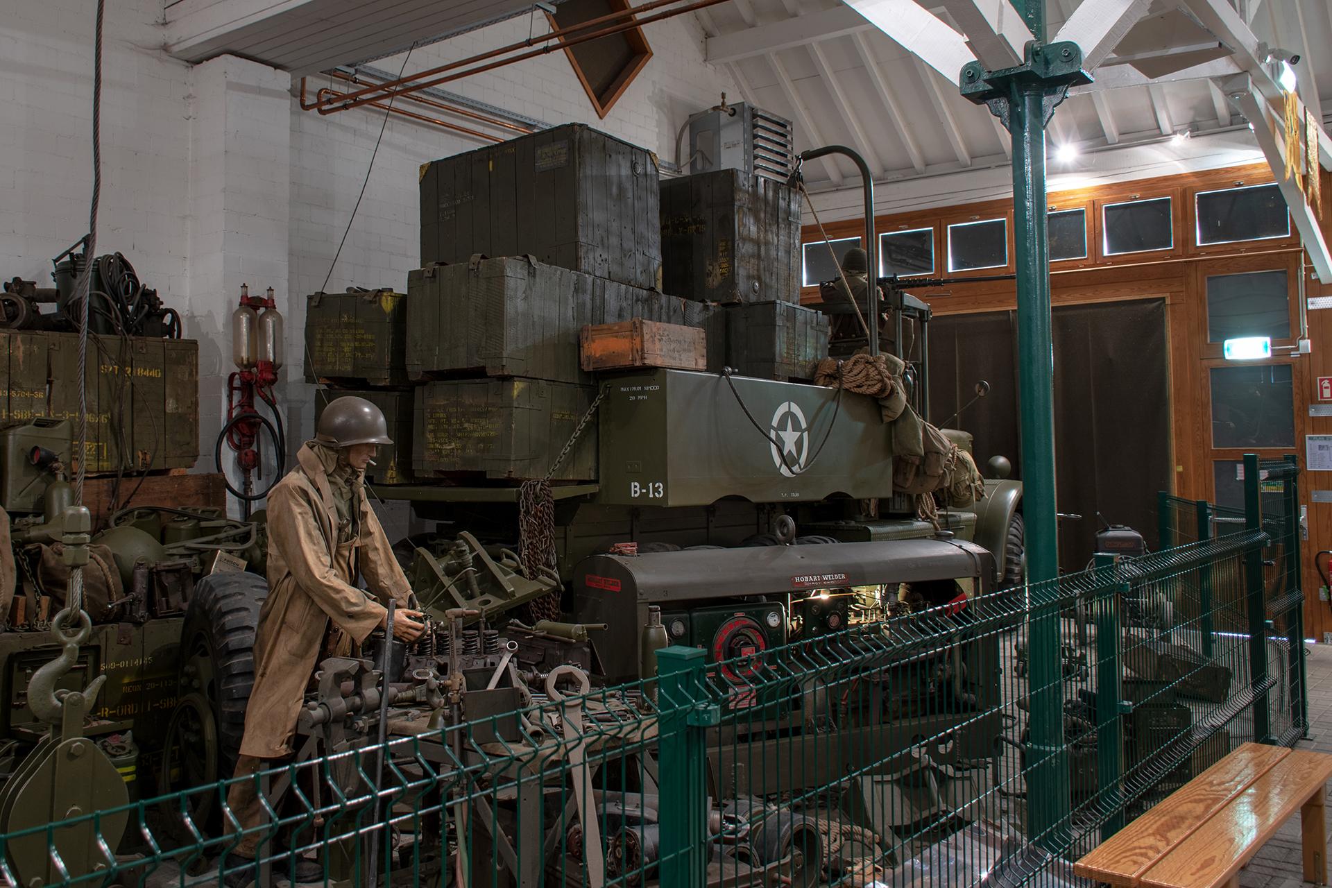 Diamond T 981 M20 1944 6x4 back - Musée National d'Histoire Militaire, Diekirch 