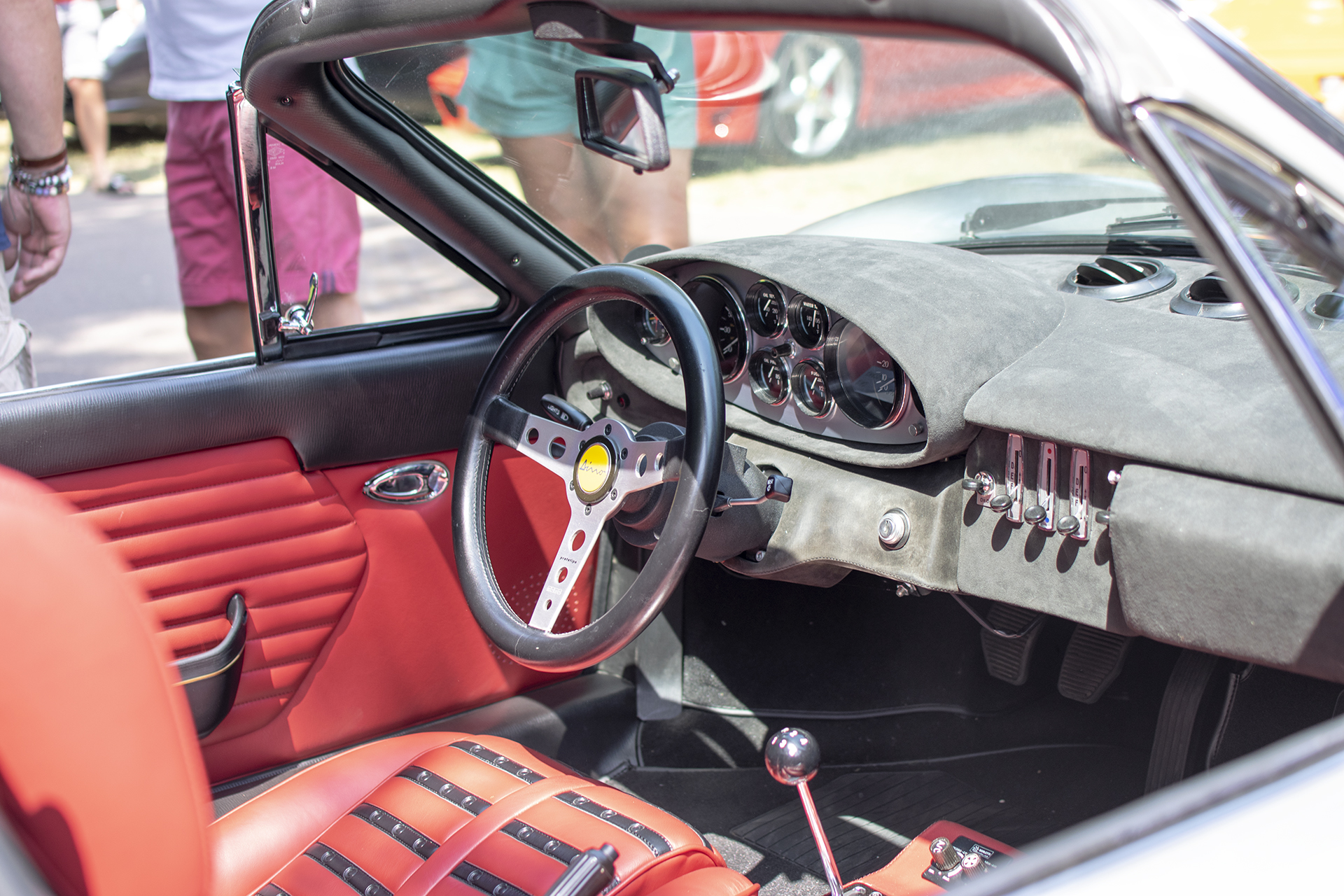 Dino 246 GTS intérieur - Automania 2022 , Lac de Creutzwald Dino 246 GTS intérieur- Automania 2022 , Lac de Creutzwald