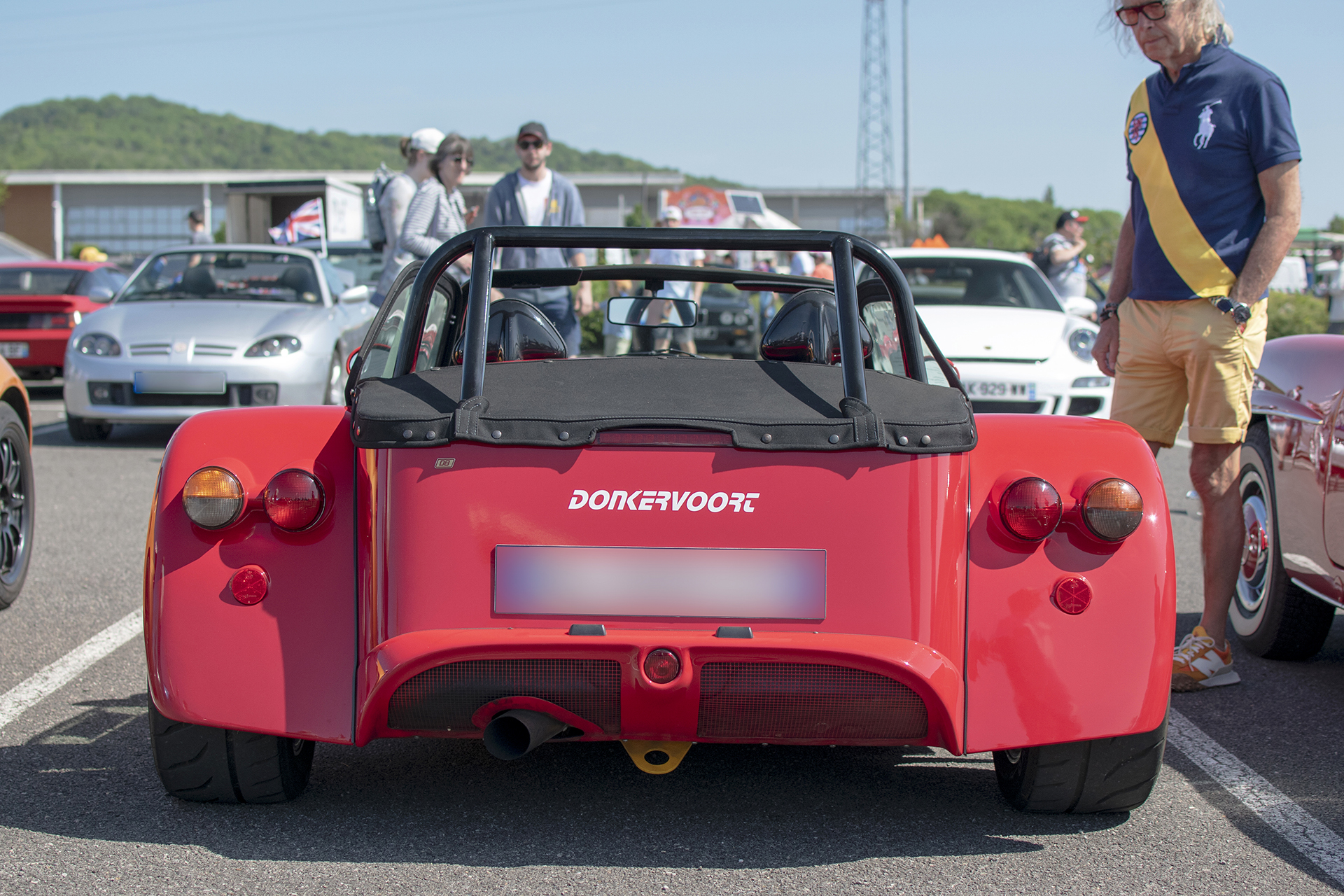 Donkervoort  D8 arrière - Autos Mythiques 57, Thionville, 2023