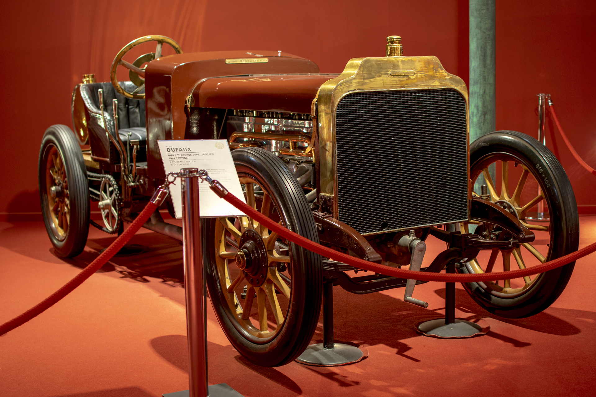 Dufaux 100/120 PS 1904  - Cité de l'automobile, Collection Schlumpf, Mulhouse, 2020