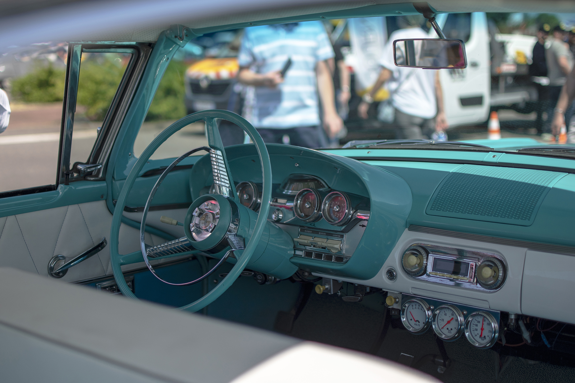 Edsel  Ranger I  intérieur- Autos Mythiques 57, Thionville, 2023
