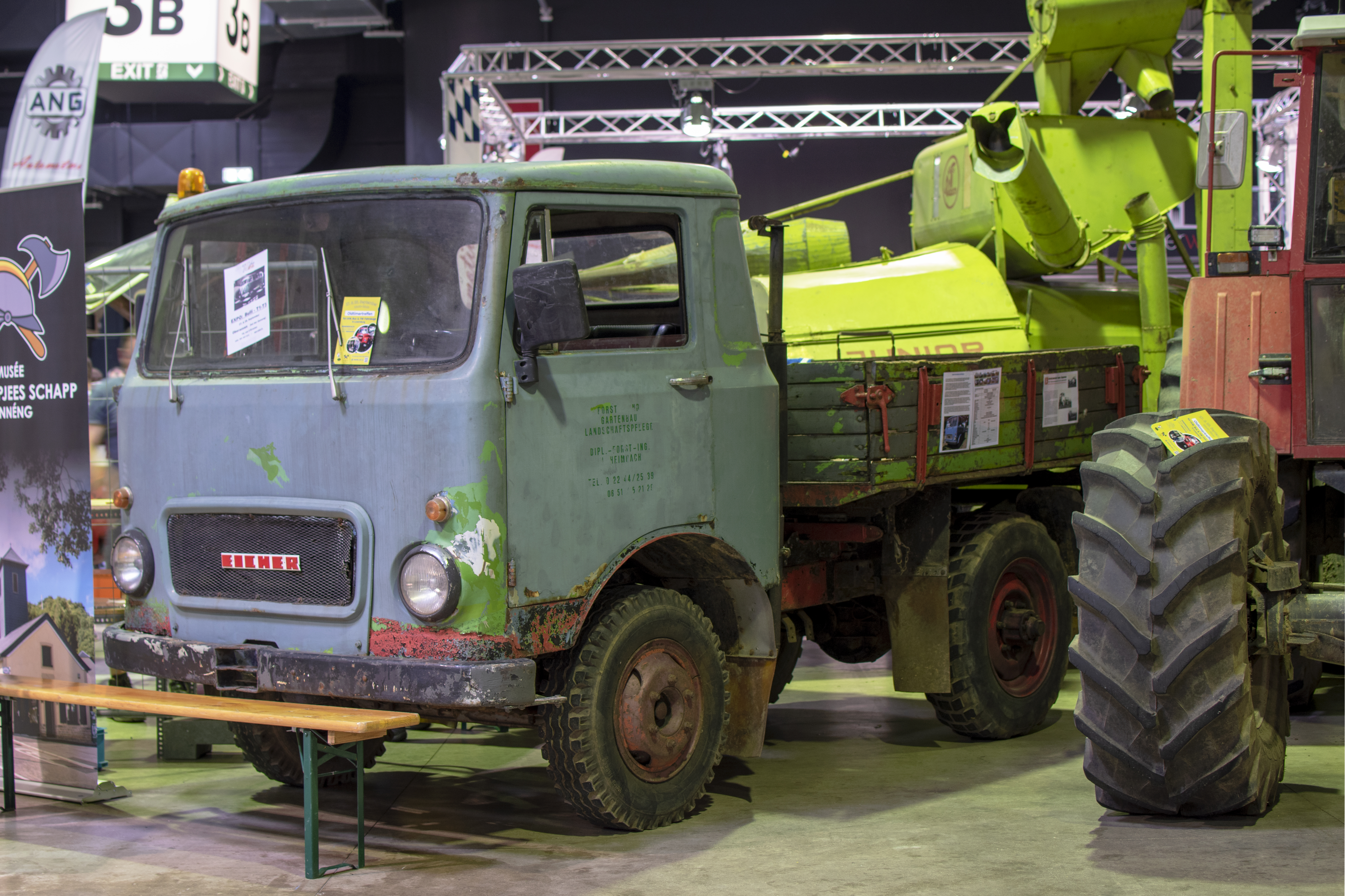 Eicher Transexpress  - Auto Jumble ,2025, Luxembourg, all thing classic