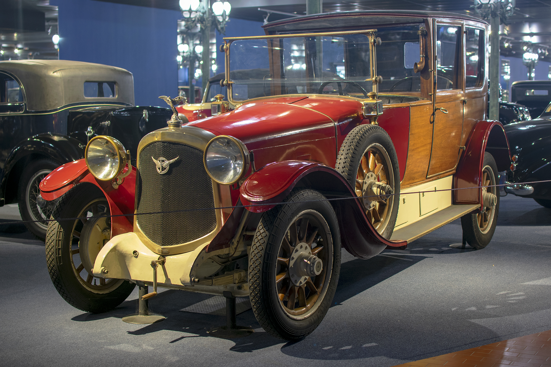 Farman A6 B coupe chauffeur 1923 - Cité de l'automobile, Collection Schlumpf, Mulhouse, 2020