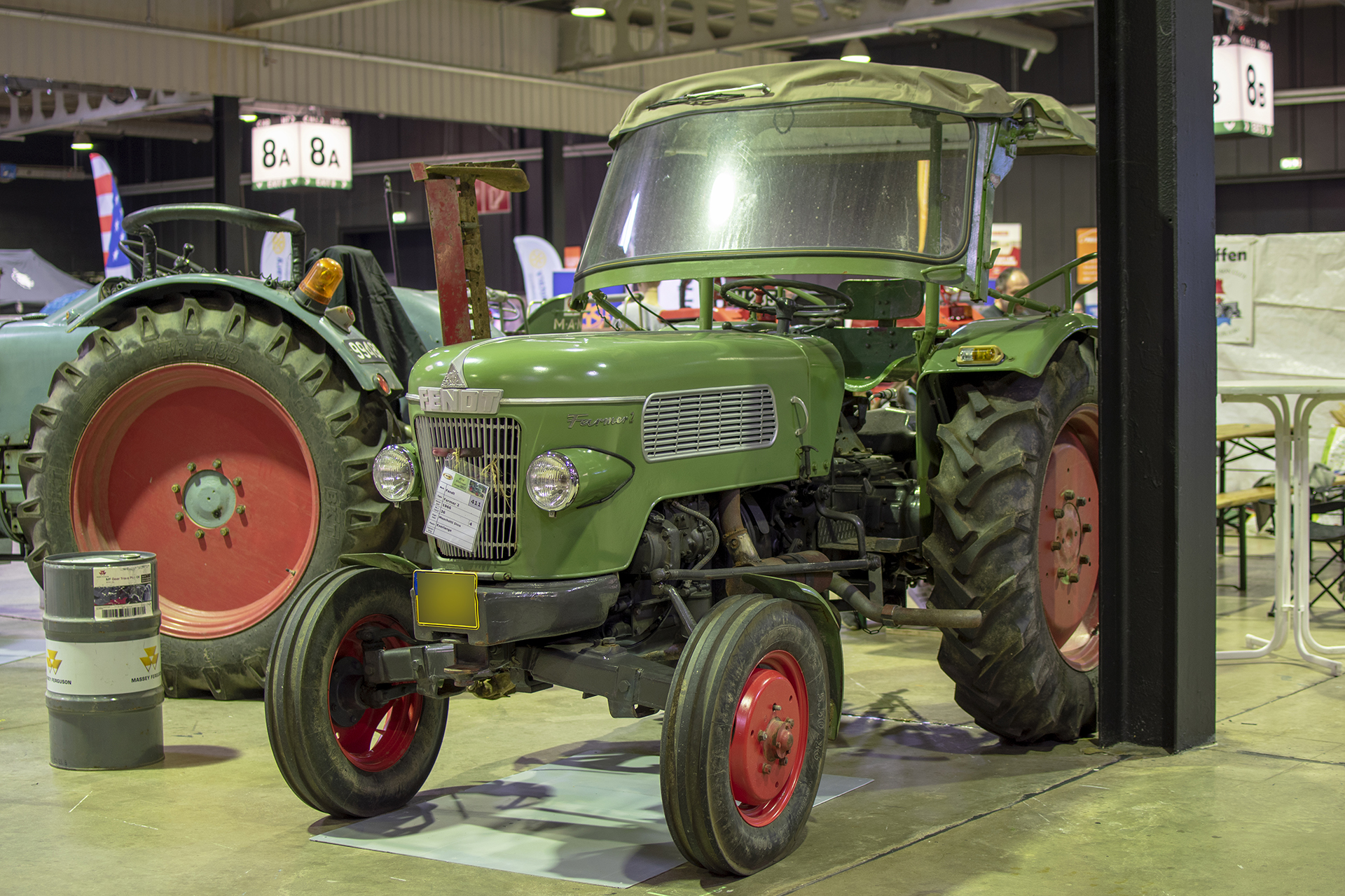 Fendt Farmer 2 1966 - Auto Jumble 2024, Luxembourg, all thing classic