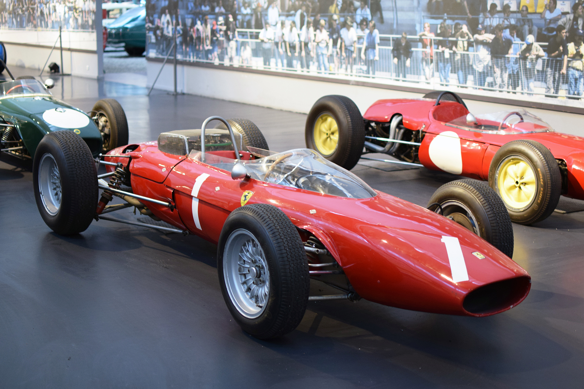 Ferrari 156B monoplace F1 1963 - Cité de l'automobile, Collection Schlumpf, Mulhouse