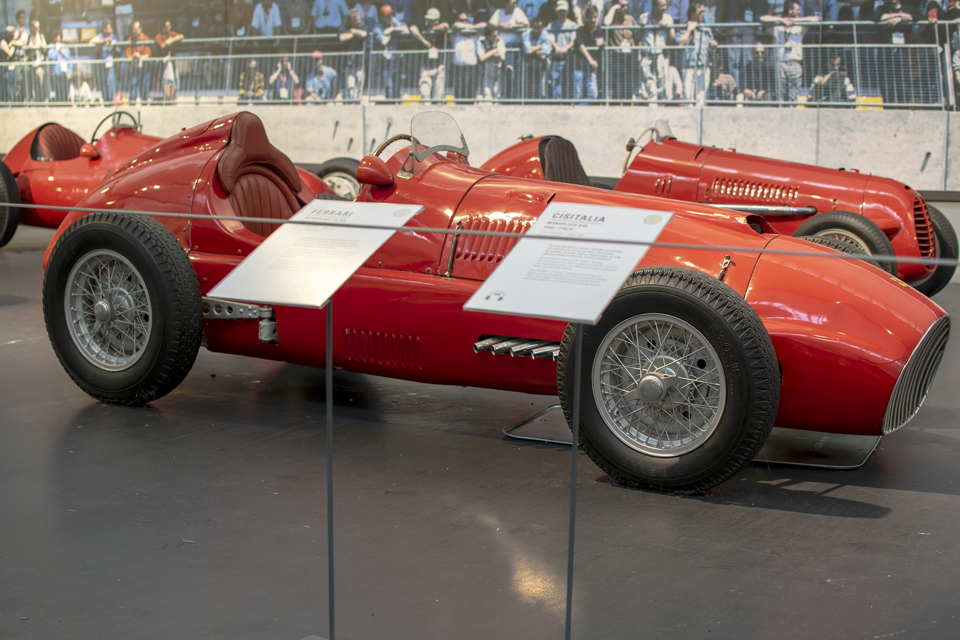 Ferrari 166 monoplace F2 1948 - Cité de l'automobile, Collection Schlumpf, Mulhouse, 2020