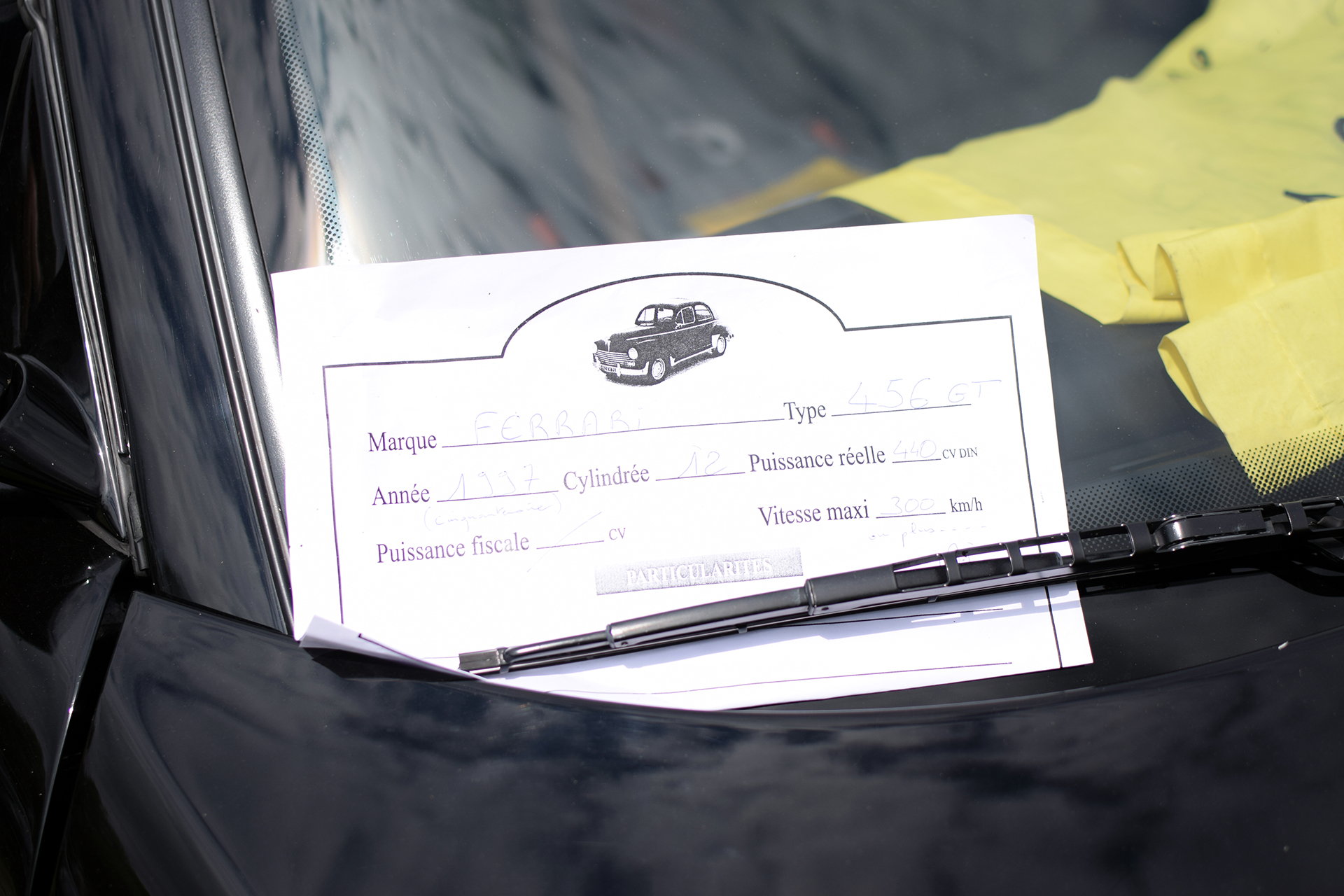 Ferrari 456 GT 1997 infos - Automania 2017, Edling les Anzeling, Hara du Moulin