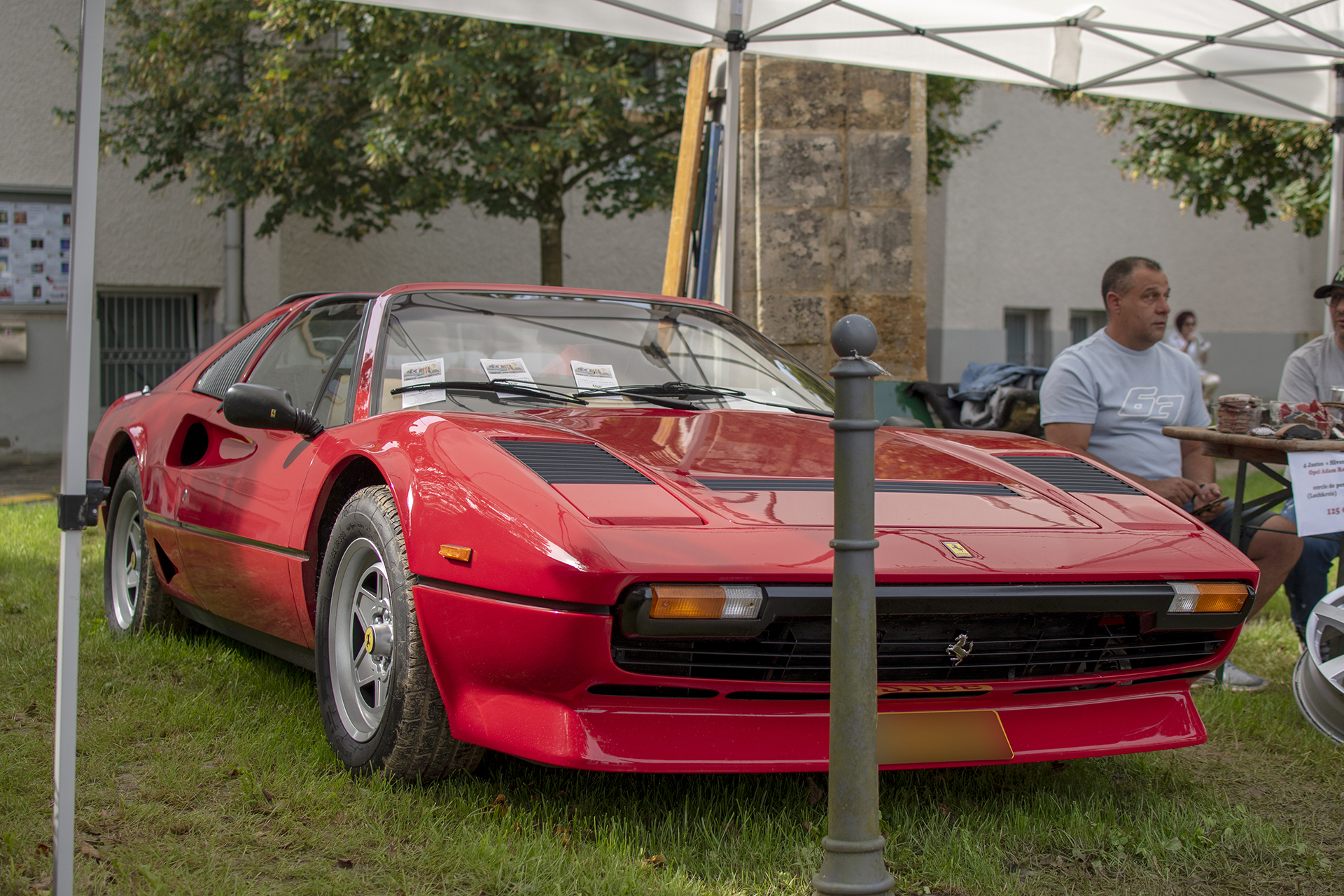 Ferrari 208 GTS Turbo - Vintage & Hystory Vehicles by Kiwanis, Lasauvage ,septembre ,2023