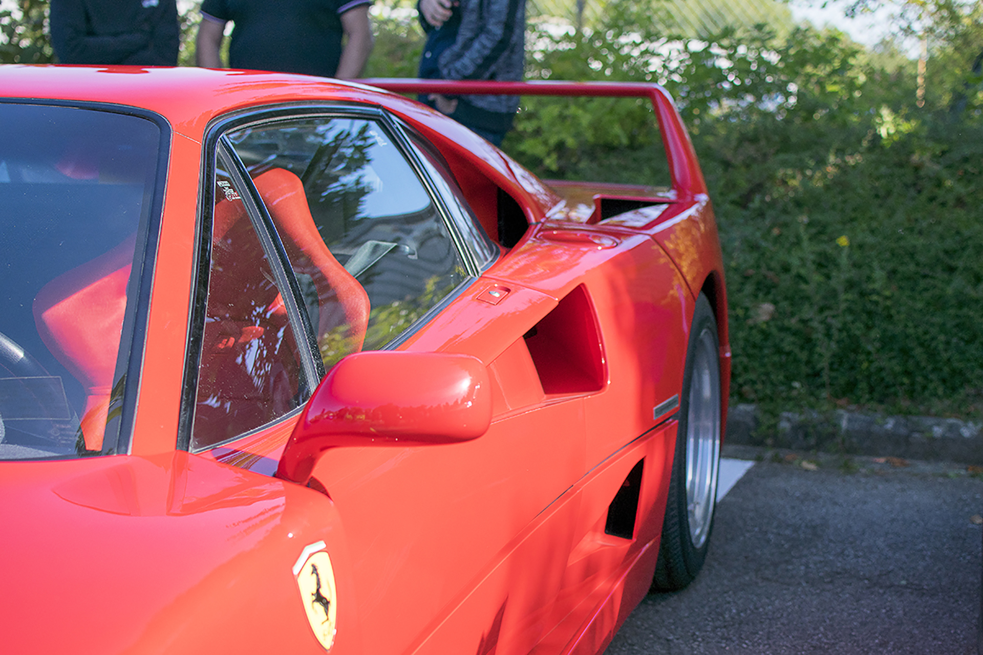 Ferrari F40 retro - Cars & Coffee Deluxe Luxembourg Septembre 2019