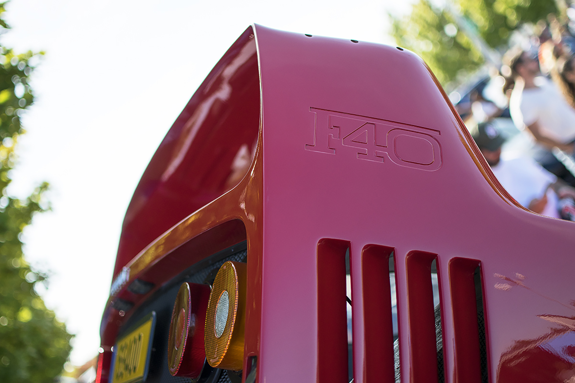 Ferrari F40 modèle - Cars & Coffee Deluxe Luxembourg Septembre 2019