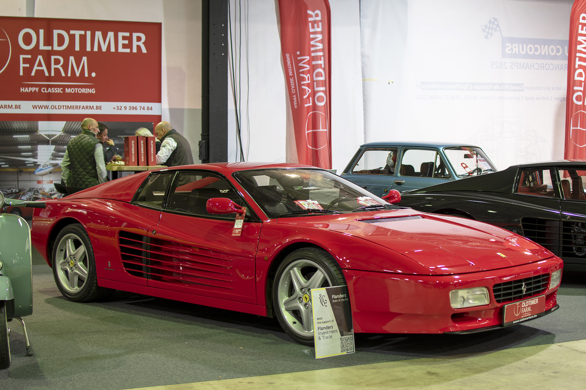 Ferrari  Testarossa 512 TR 1992 - Auto Jumble ,2025, Luxembourg, all thing classic