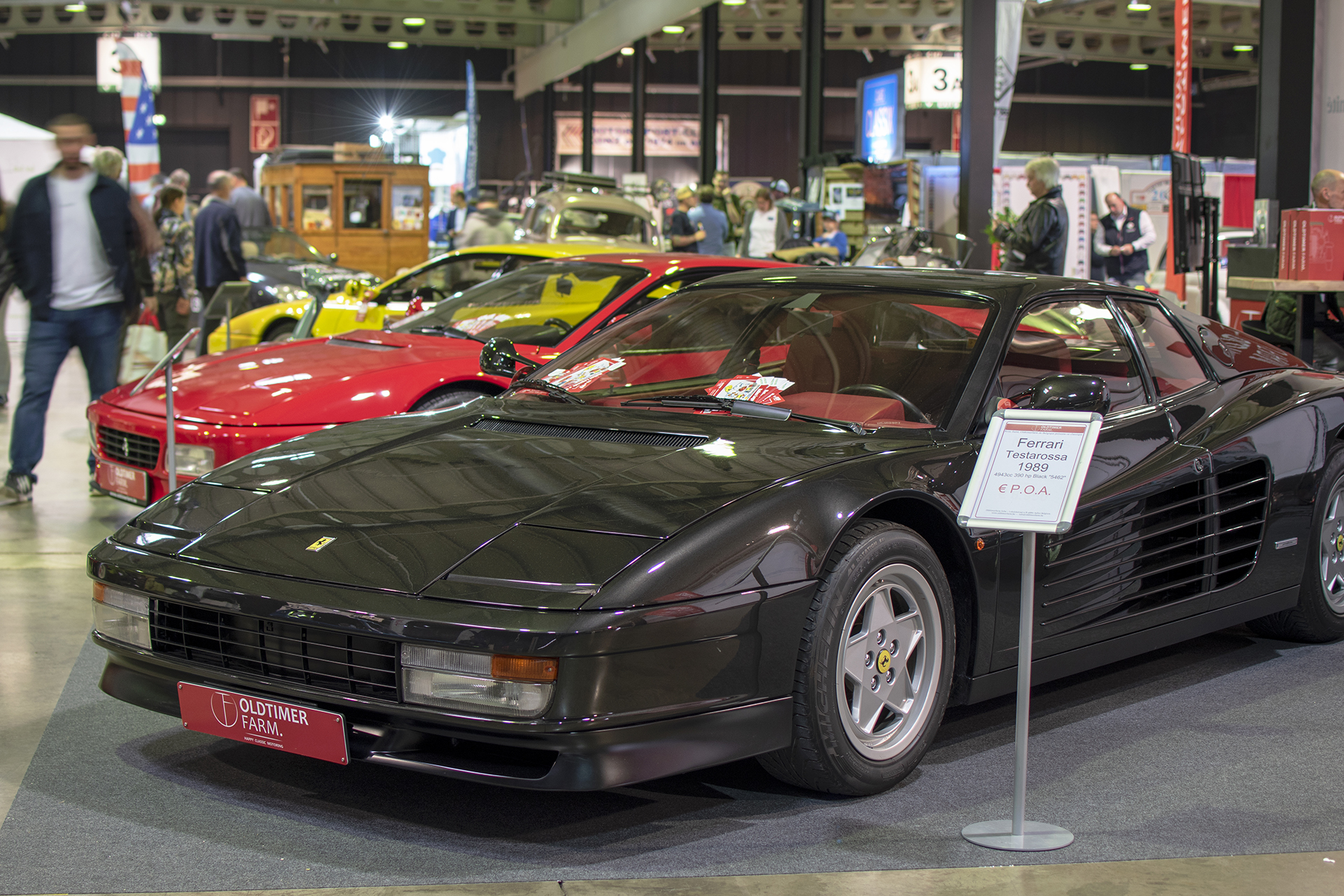 Ferrari Testarossa 1989 - Auto Jumble ,2025, Luxembourg, all thing classic 