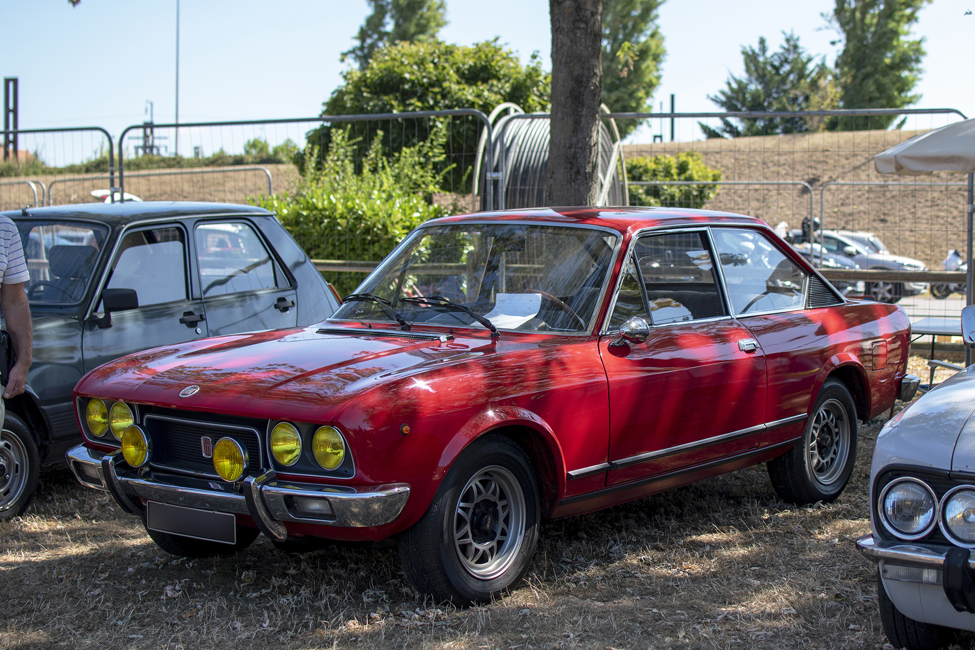 Fiat 124 coupé 1974 - Rêve américain, Ballastière Meeting, Hagondange, 2025