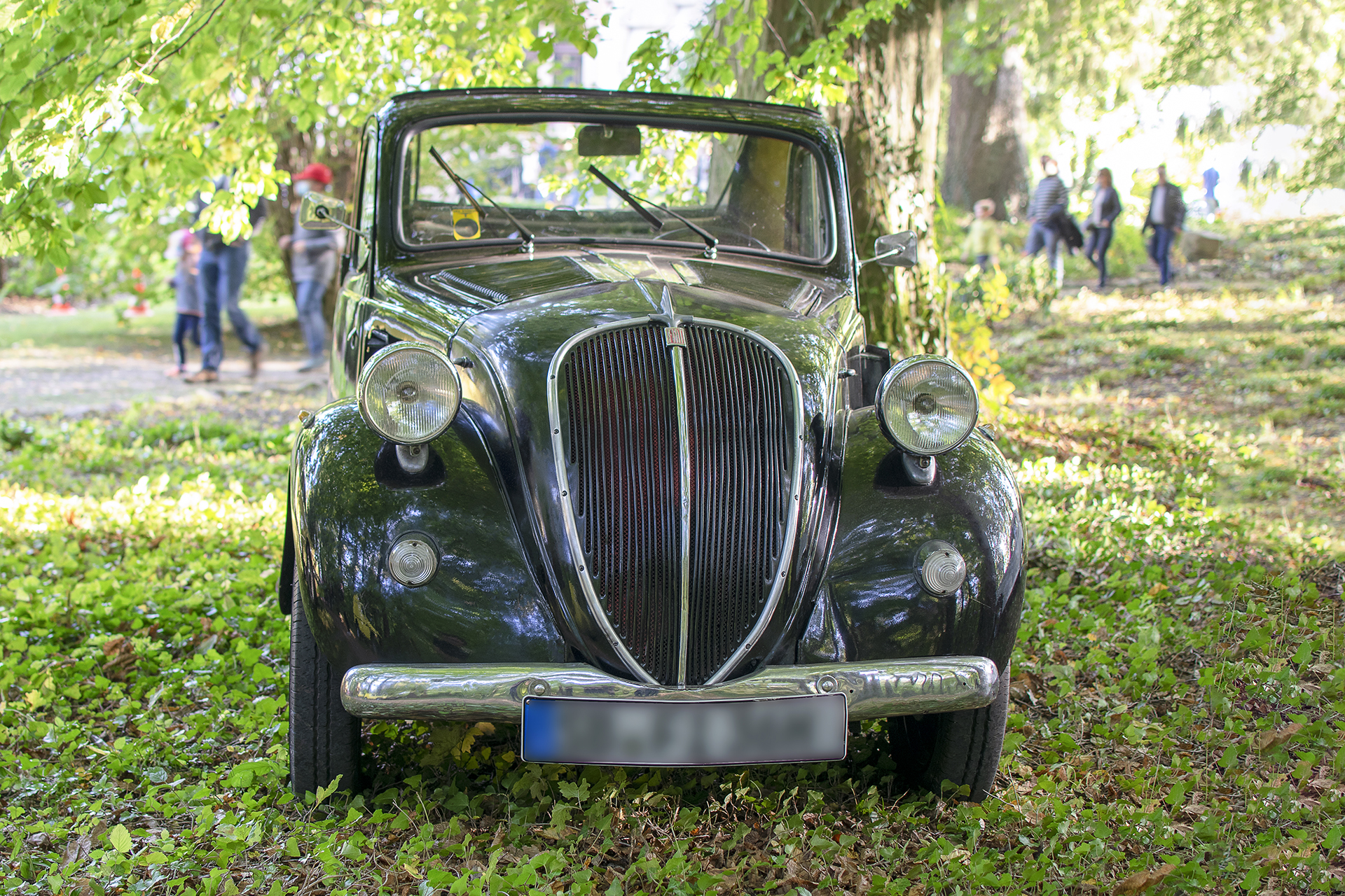 Fiat 500 Topolino A front - Automania ,2021, Creutzwald, Villa de la Clairière