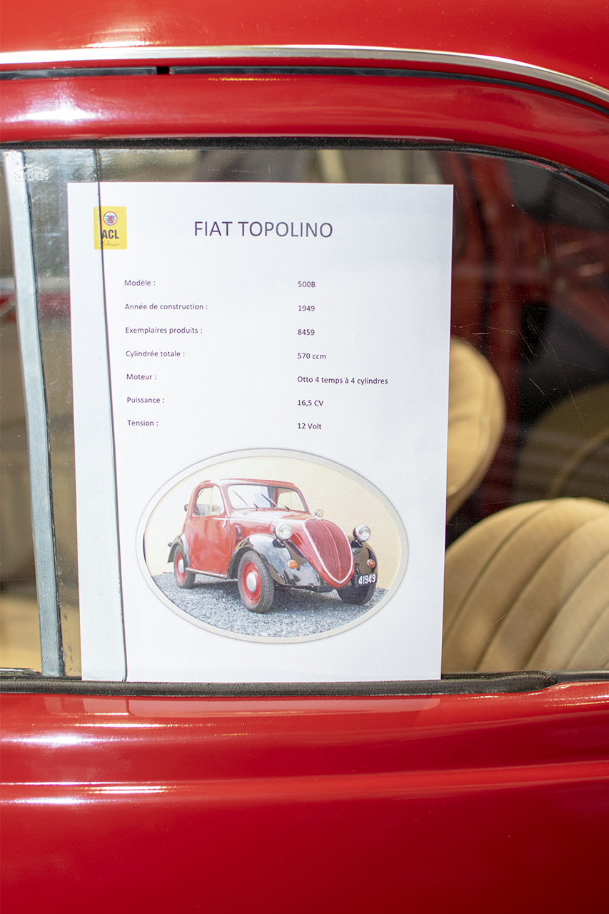 Fiat 500 Topolino B 1949 -  LOF, Autotojumble, Luxembourg, 2019