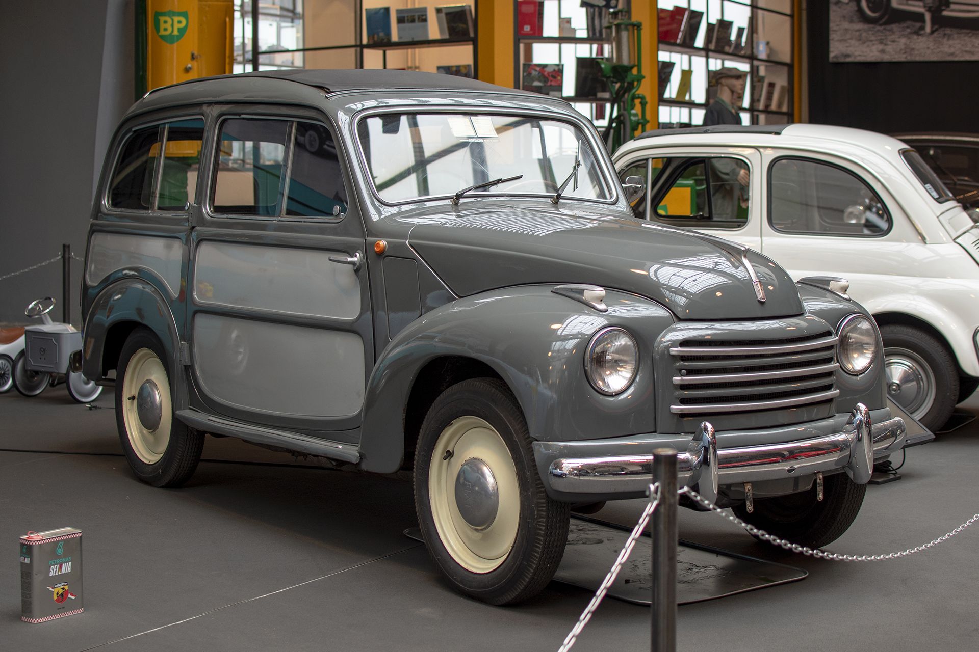 Fiat 500 Topolino C Giardiniera - Conservatoire National de Véhicules Historique s,Diekirch, exposition Eleganza su Strada 2025-2026