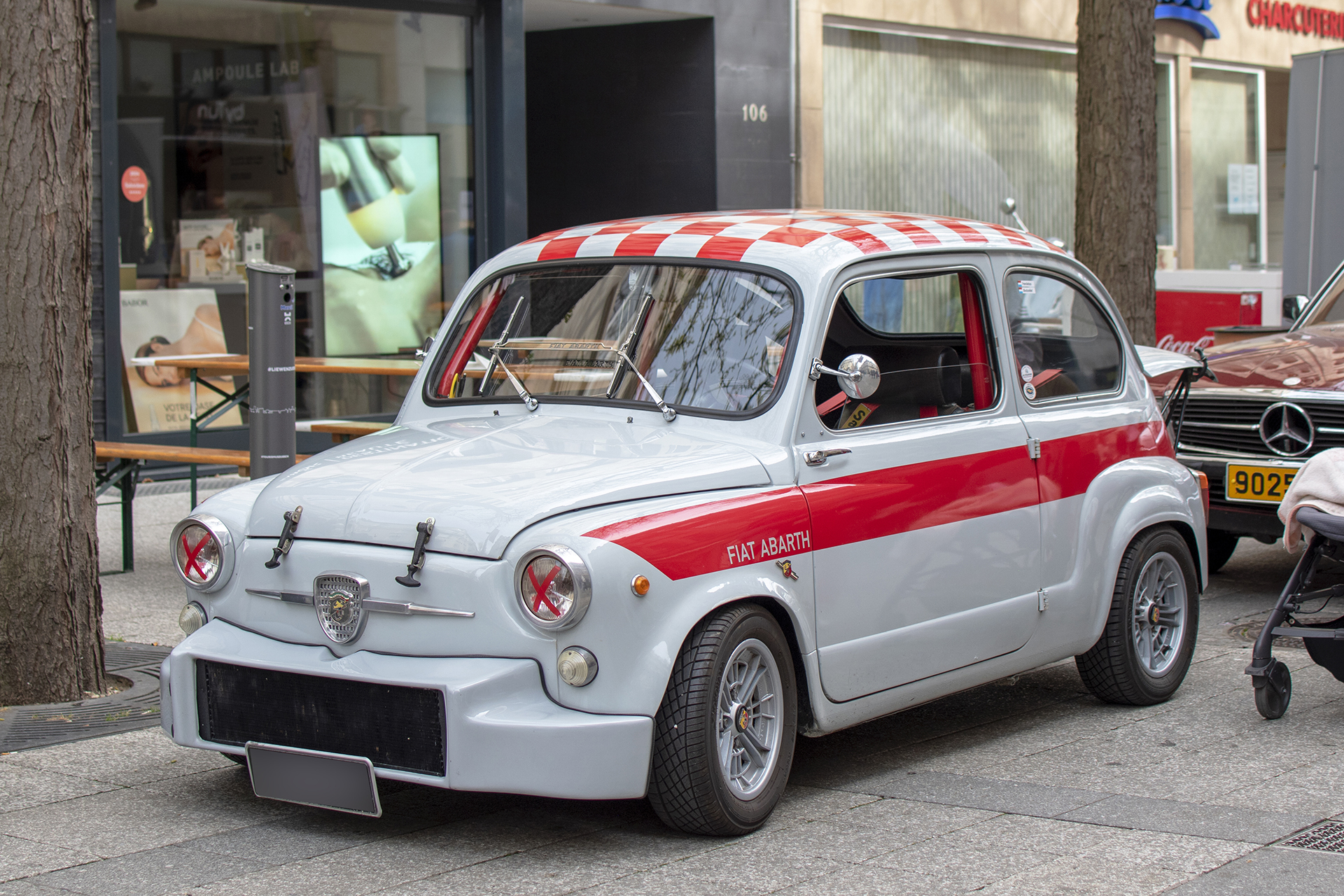 Fiat 600 Abarth - LOF ,Oldtimer Breakfast ,Esch-sur-Alzette ,2025