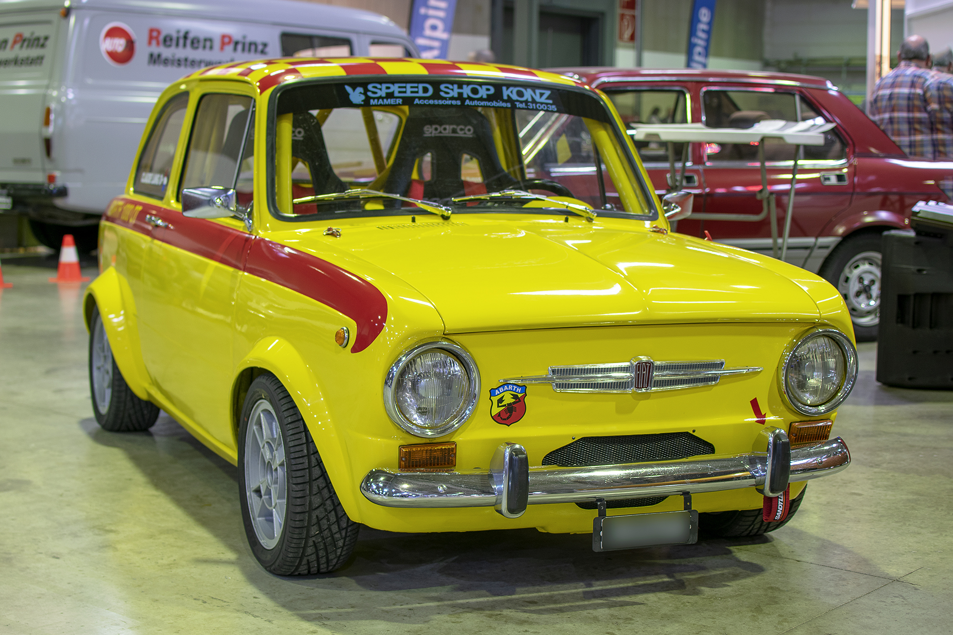 Fiat Abarth 850 OT - LOF, Autotojumble, Luxembourg, 2020