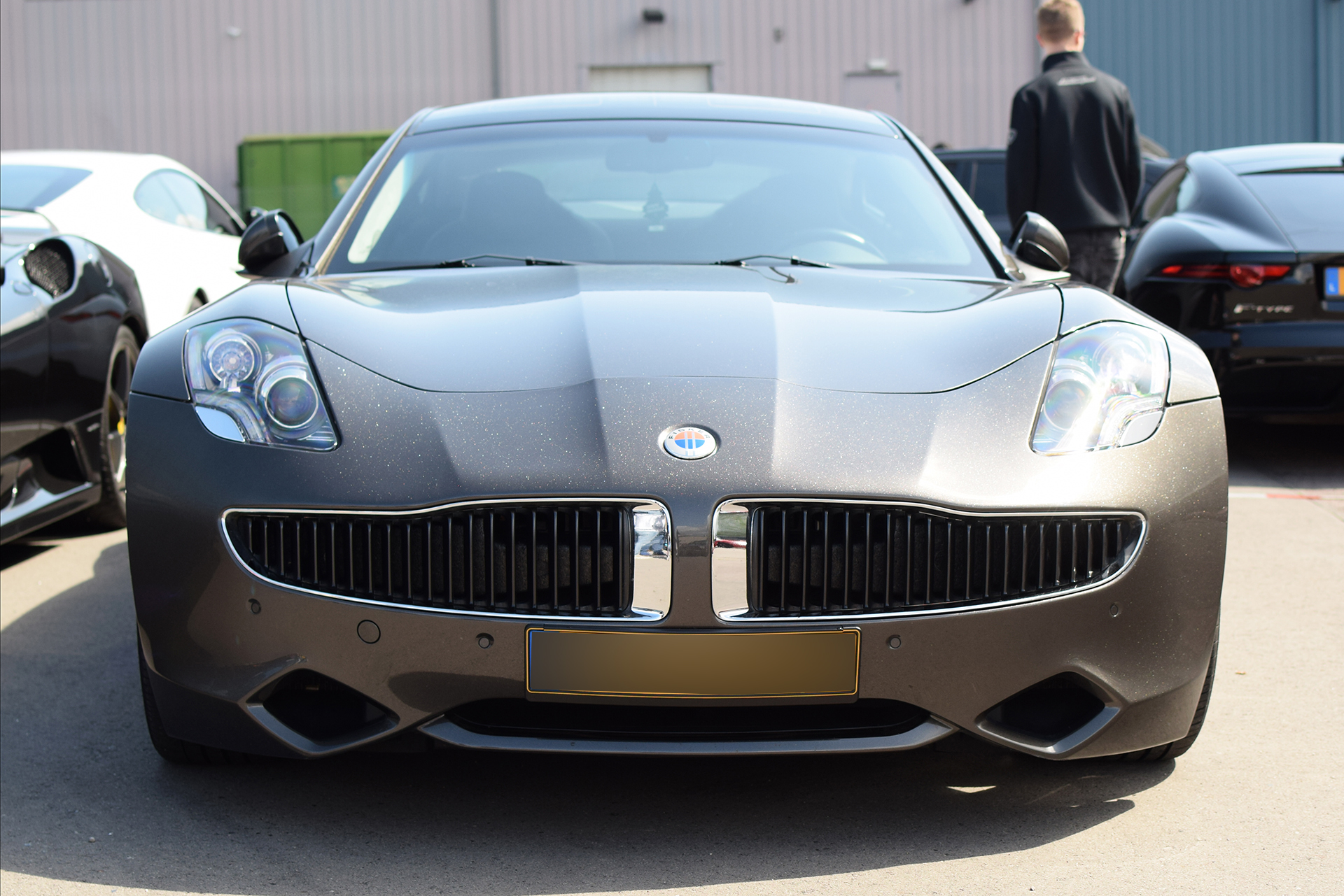 Fisker Karma front - Cars & Coffee Deluxe Luxembourg Mai 2019