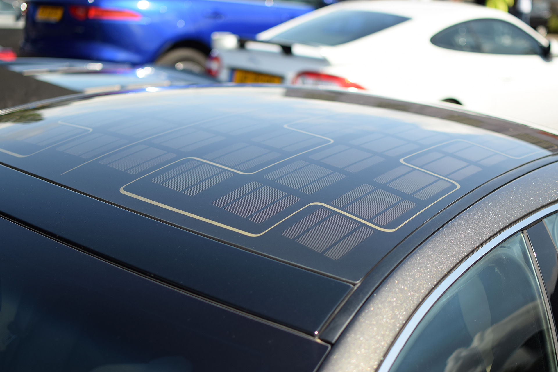 Fisker Karma solar panels - Cars & Coffee Deluxe Luxembourg Mai 2019