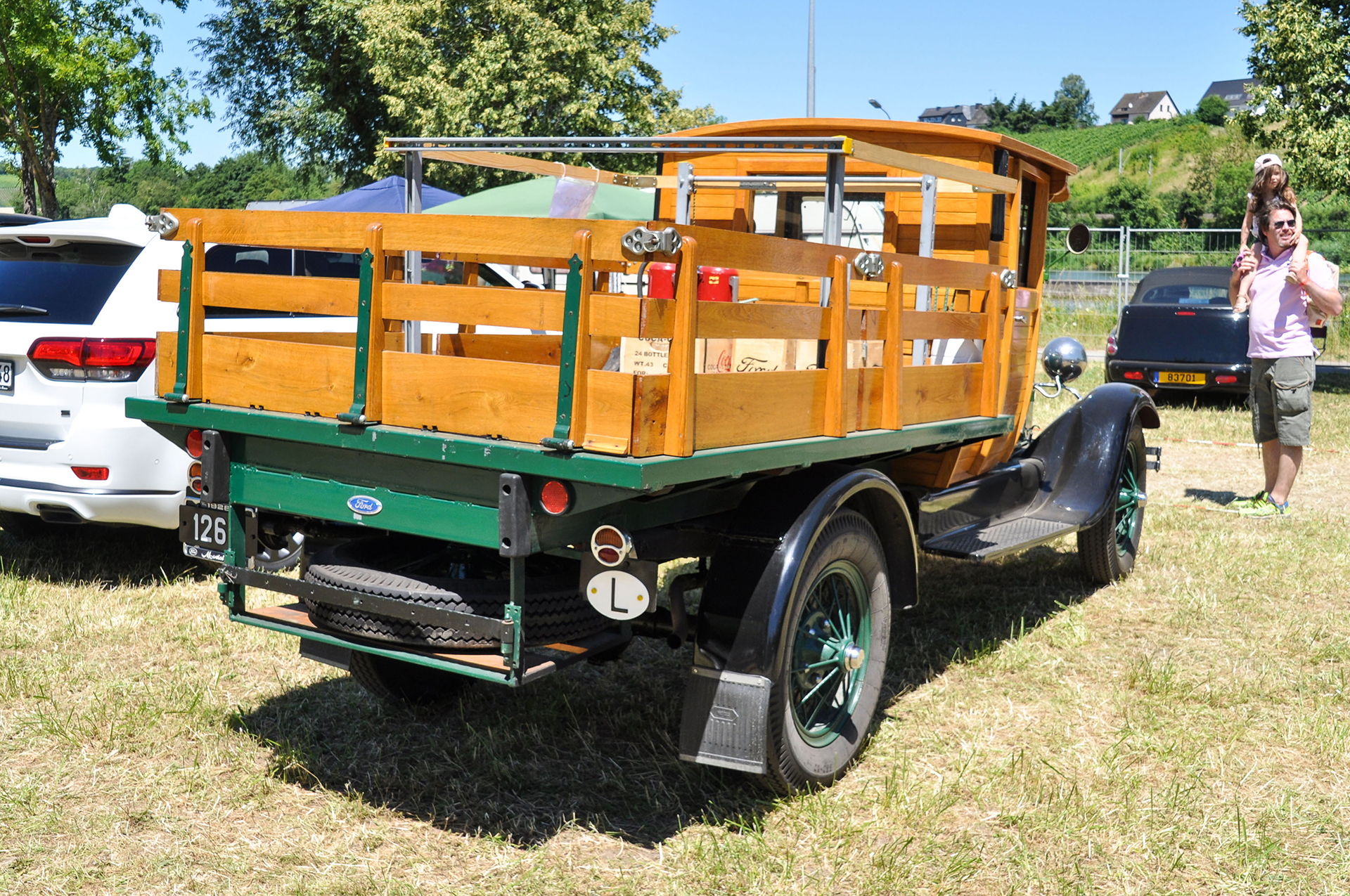 Ford modèle AA 1928 arrière - American Roadrunners 2018, Stadtbredimus