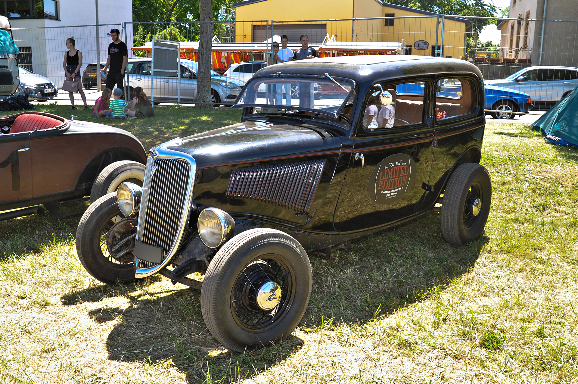 Ford modèle B-II - American Roadrunners 2018, Stadtbredimus