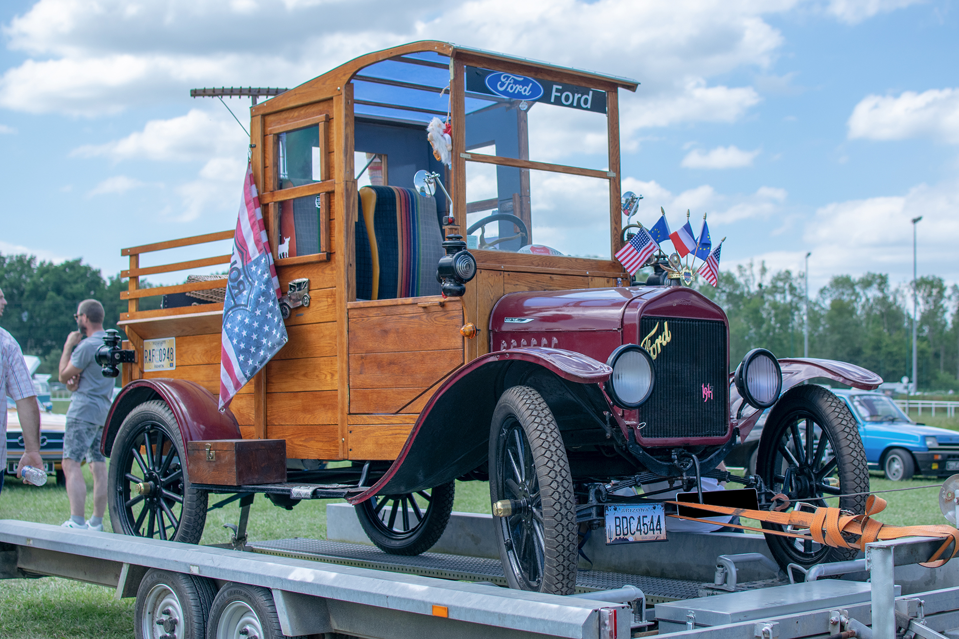 Ford modèle TT 1917 pick-up - Retro Meus'Auto 2022, Heudicourt, Lac de la Madine